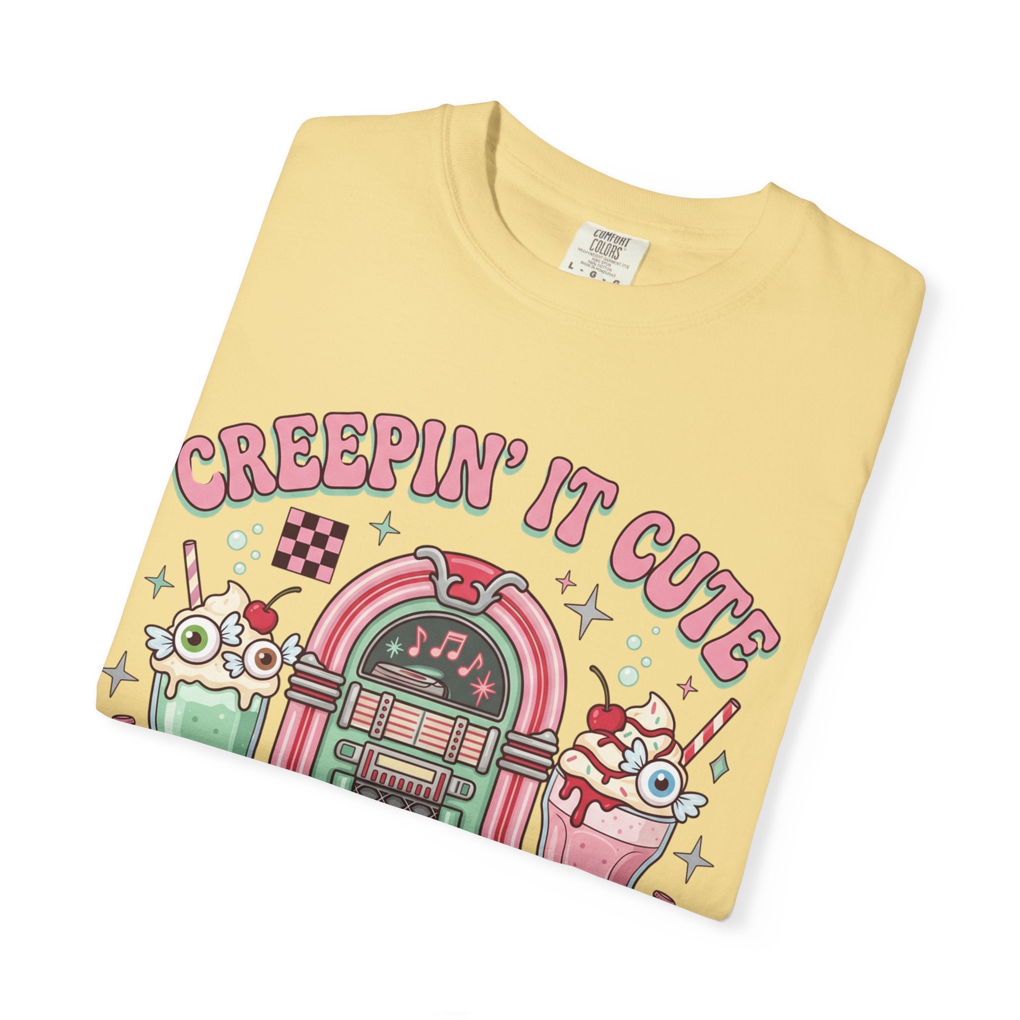 Creepin' It Cute Tee - Comfort Colors