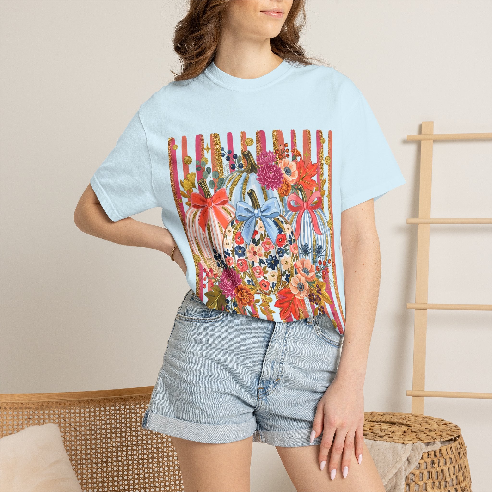 Blue Ribbon Harvest Tee - Comfort Colors