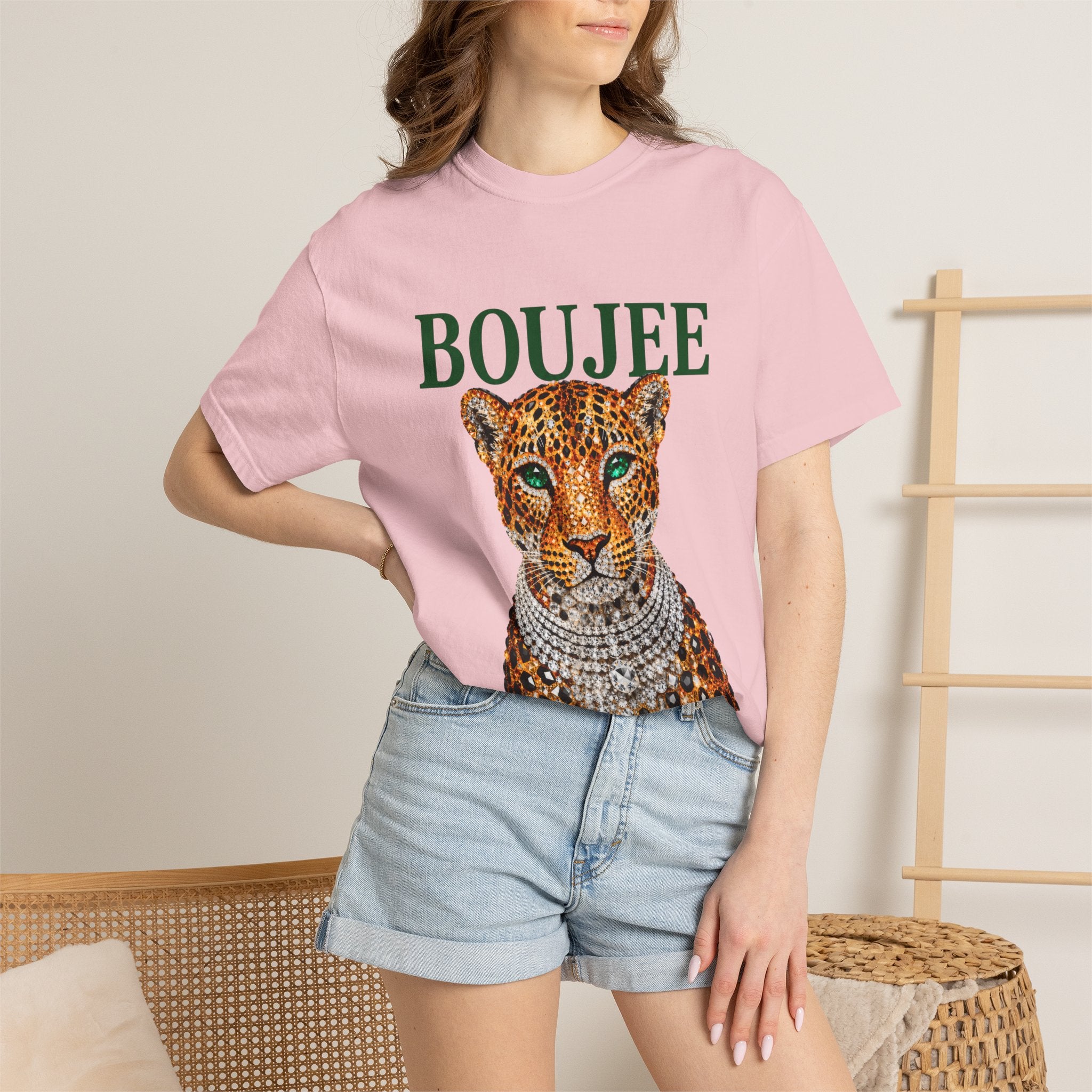 Jeweled Boujee Tee - Comfort Colors