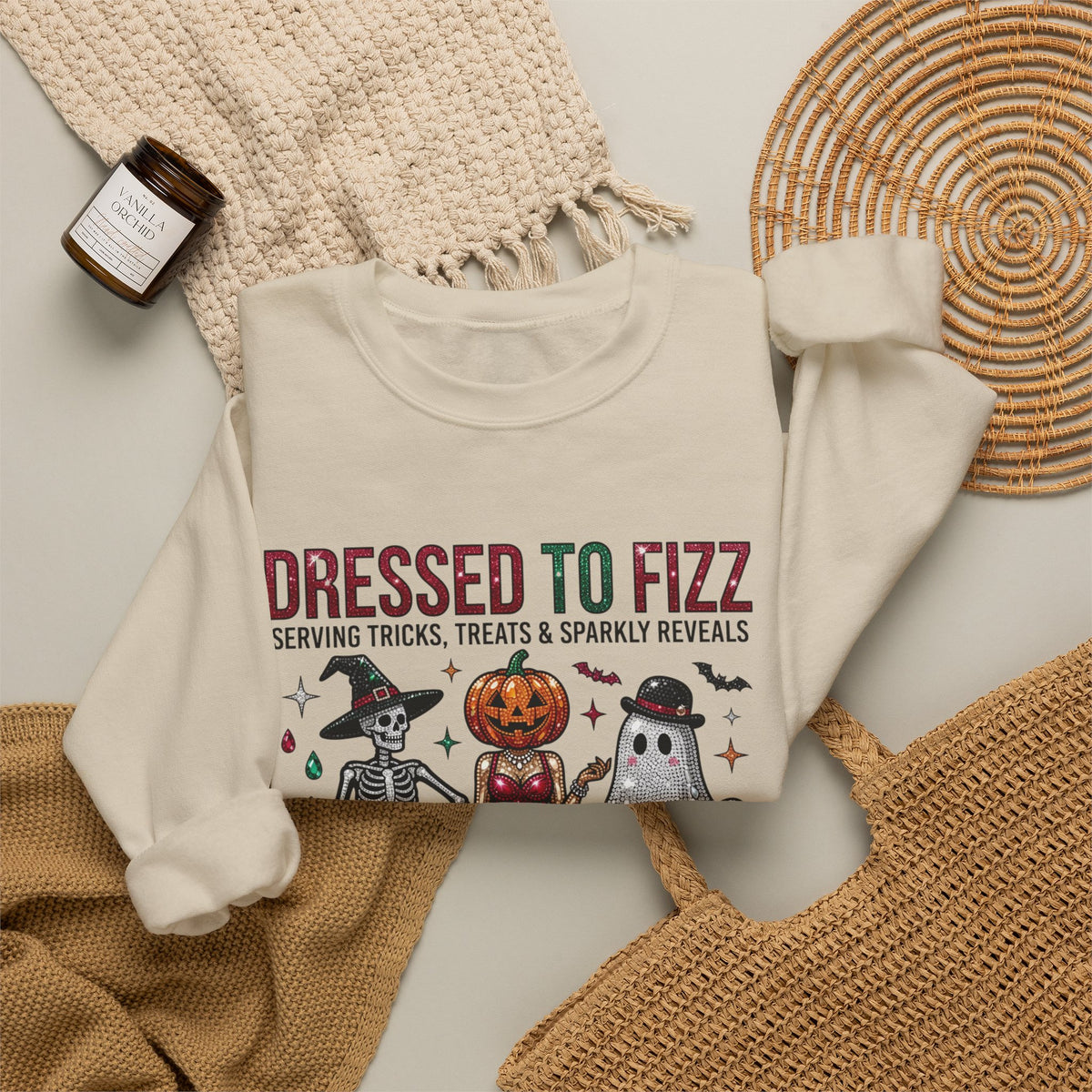 Dressed To Fizz Sweatshirt - Gildan