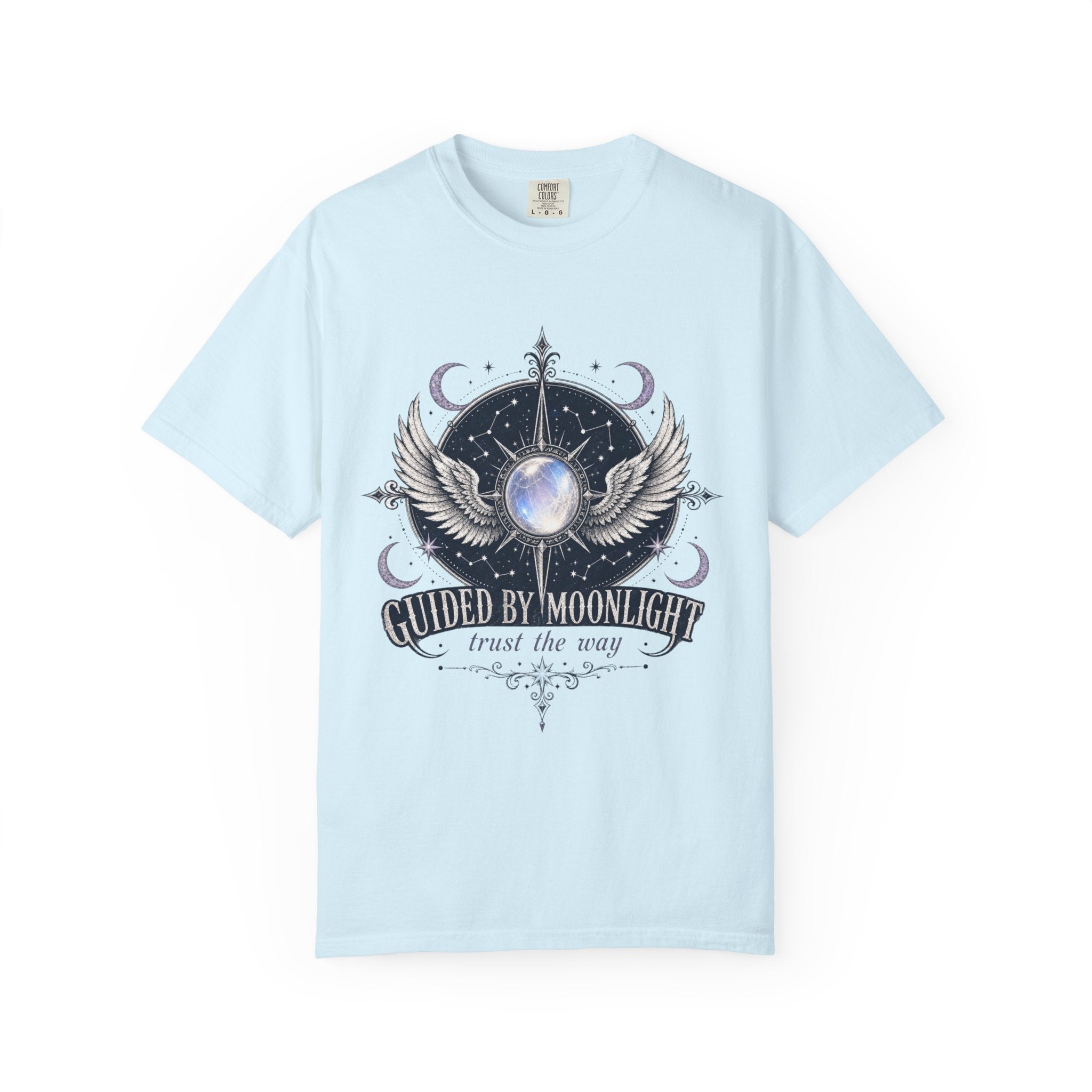 Guided by Moonlight Tee - Comfort Colors
