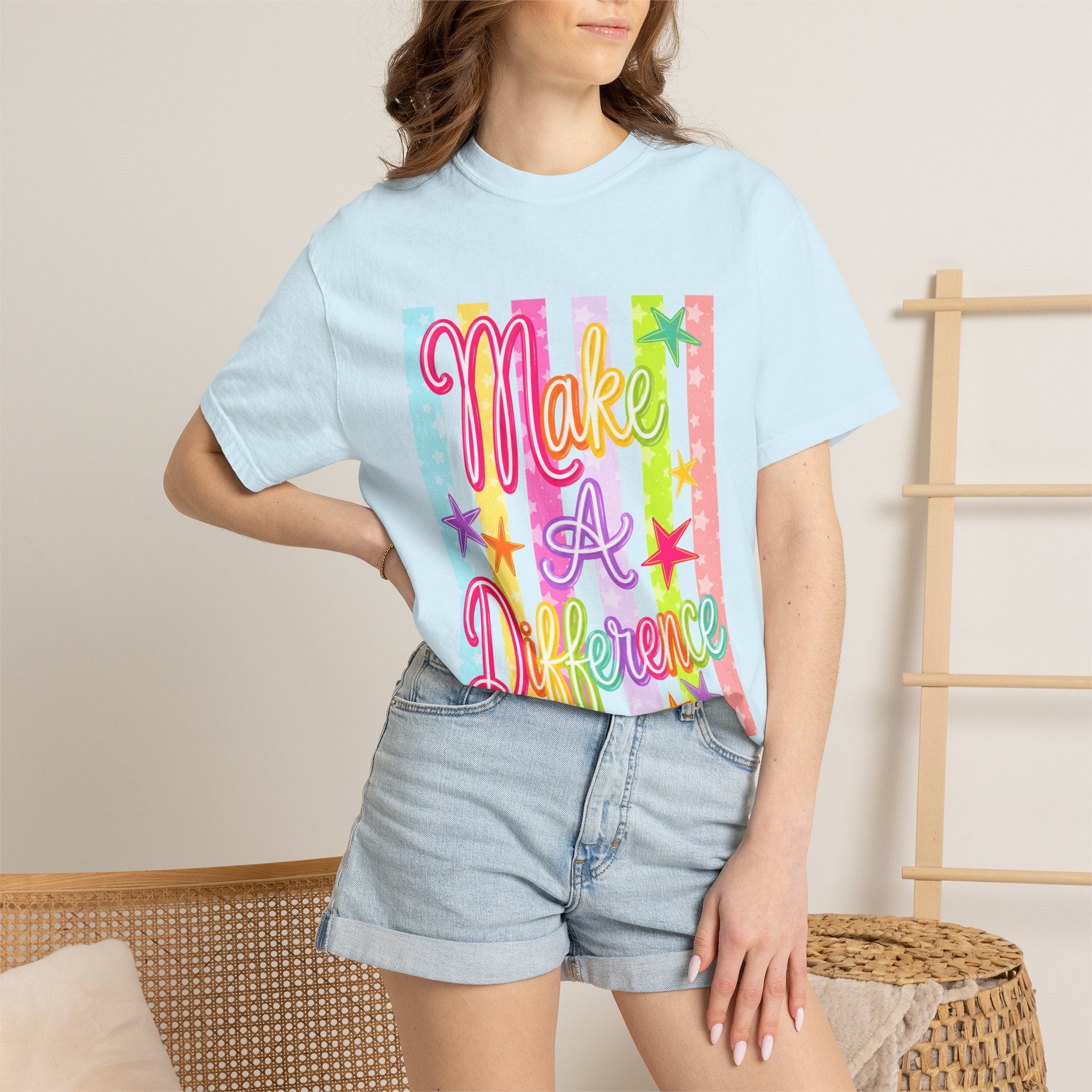 Make a Difference Tee - Comfort Colors