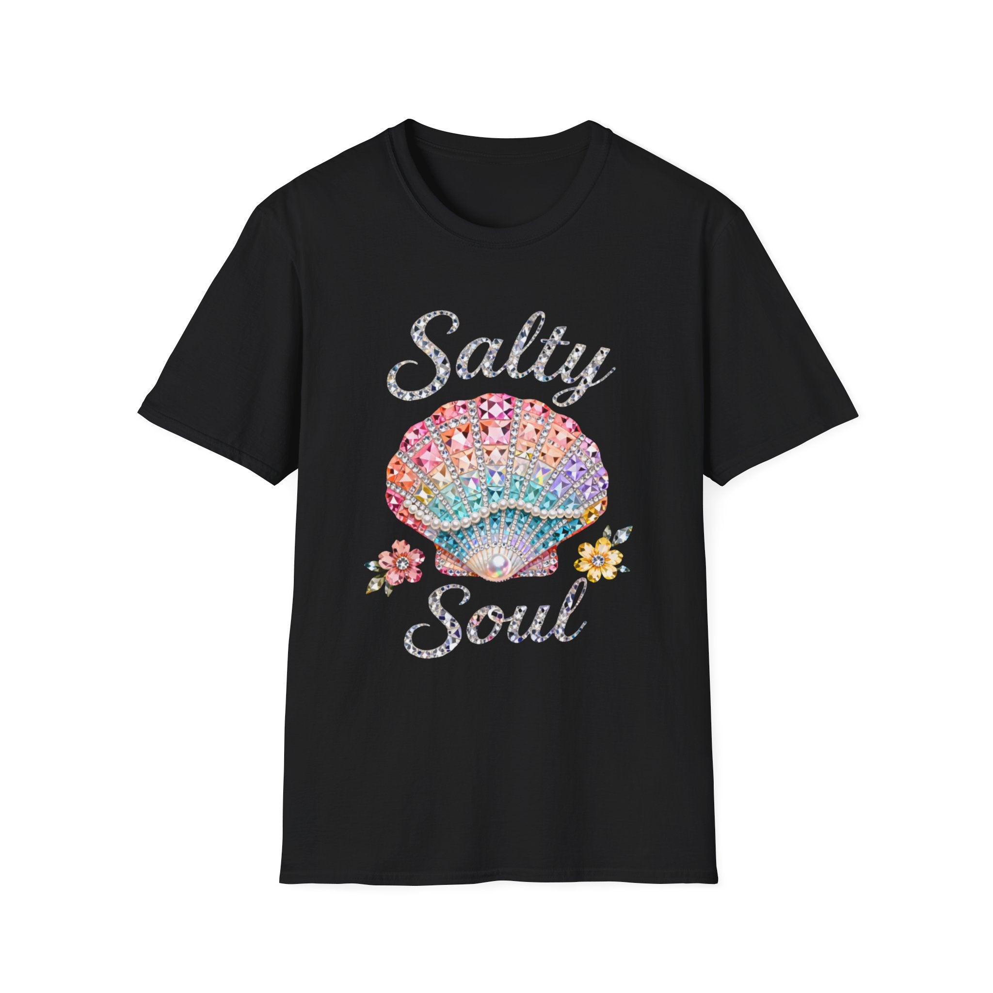Salty Soul Jewel Tee - Gildan
