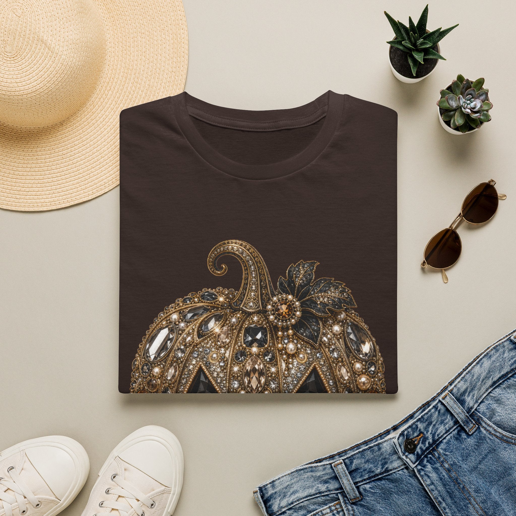 The Jeweled Pumpkin Tee - Gildan