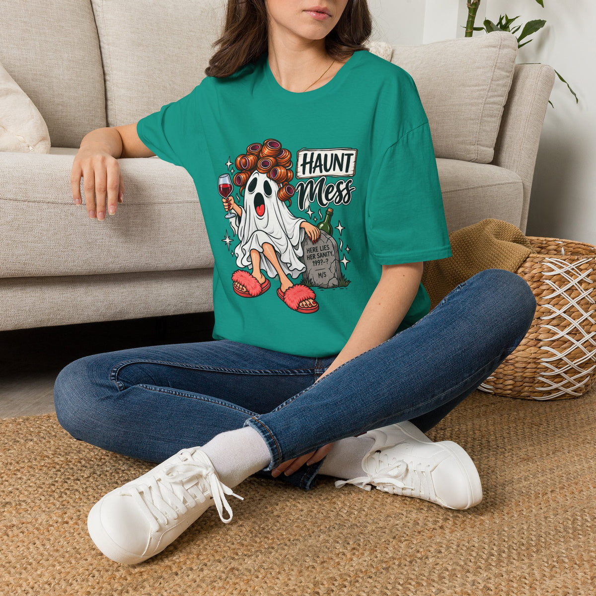 Haunt Mess Tee - Gildan
