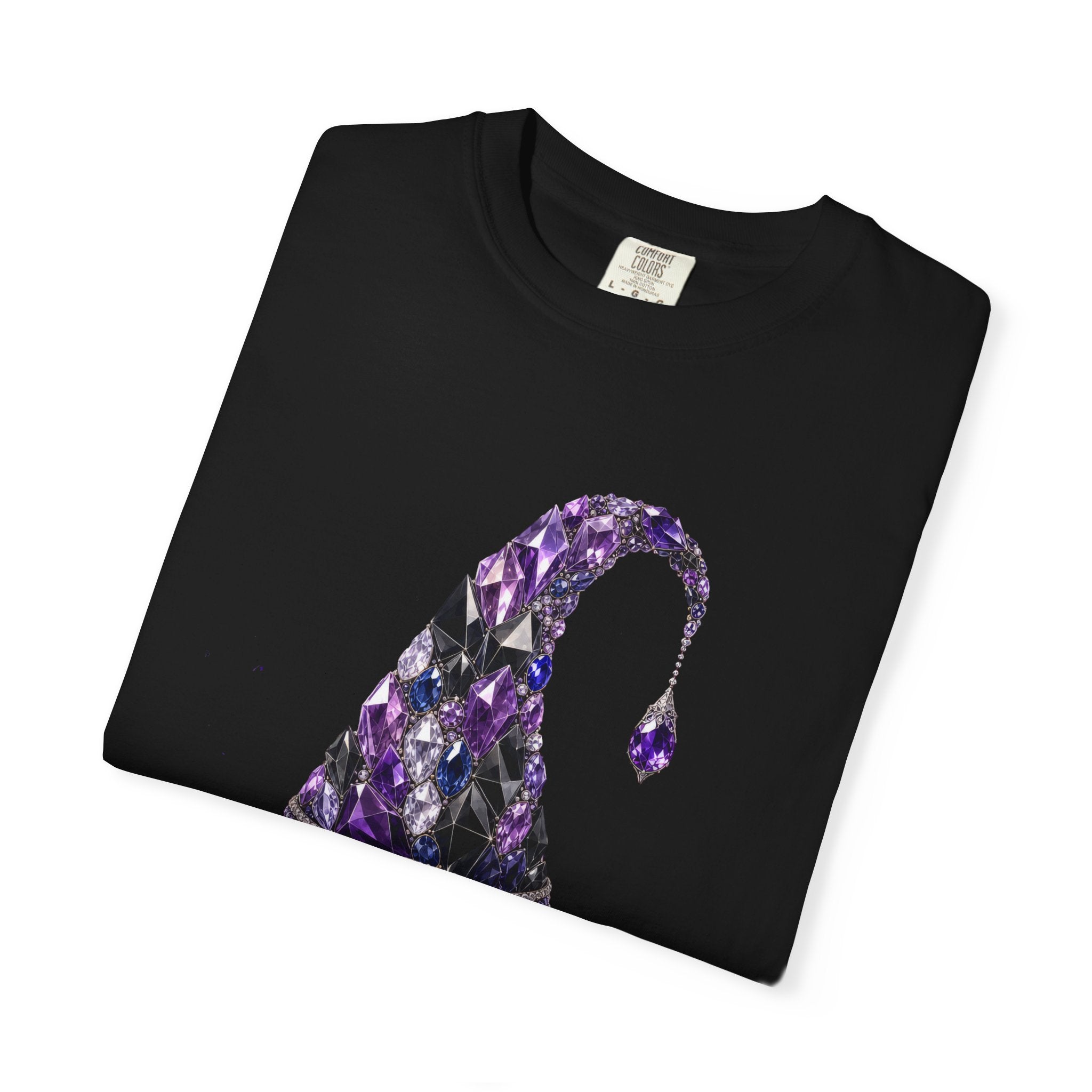 Jeweled Witches Hat Tee - Comfort Colors
