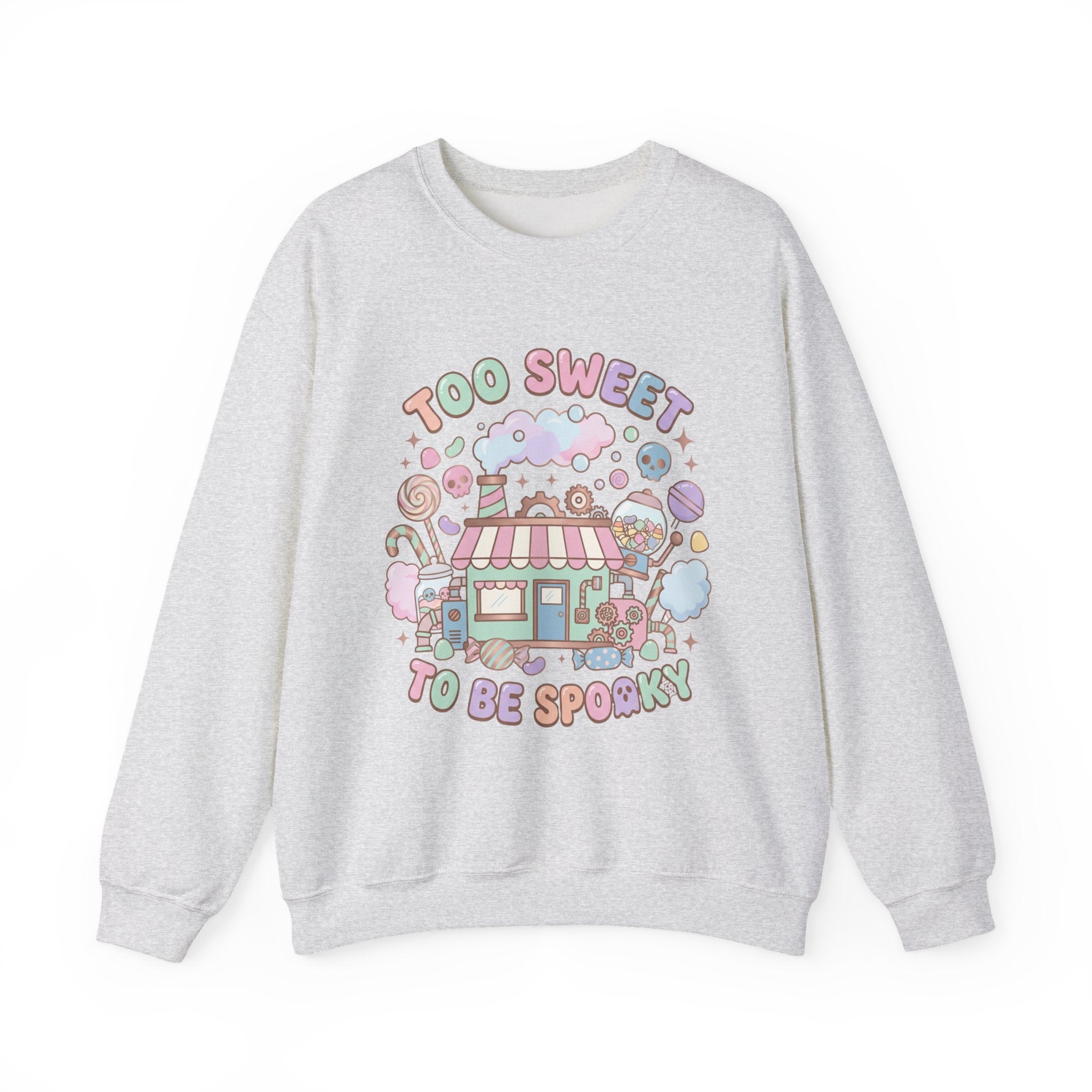 Too Sweet To Be Spooky Sweatshirt - Gildan