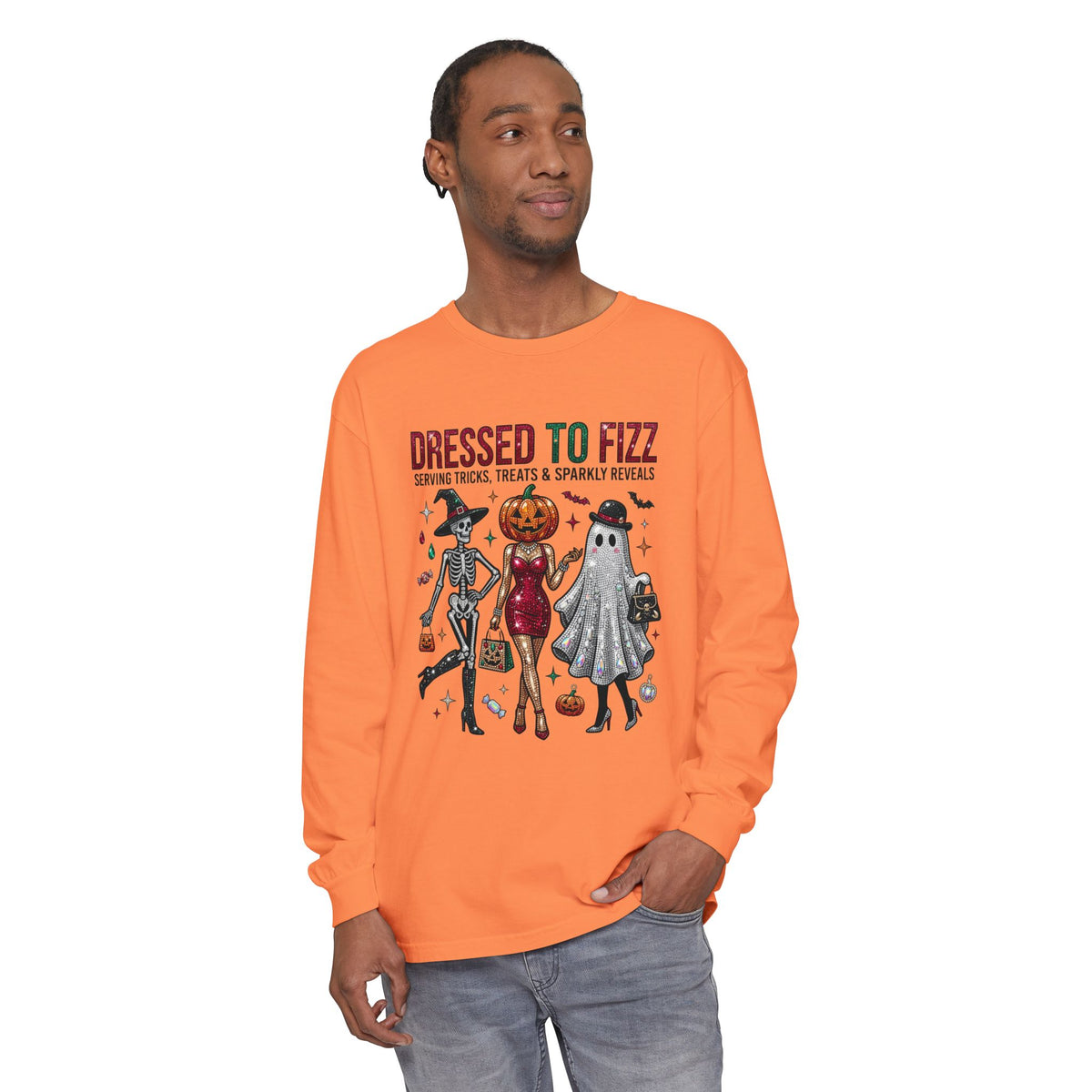 Dressed To Fizz Long Sleeve - Comfort Colors