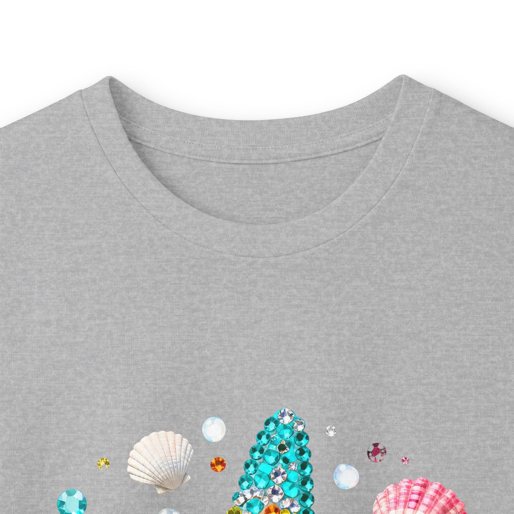 Jeweled Starfish Long Sleeve Tee - Gildan