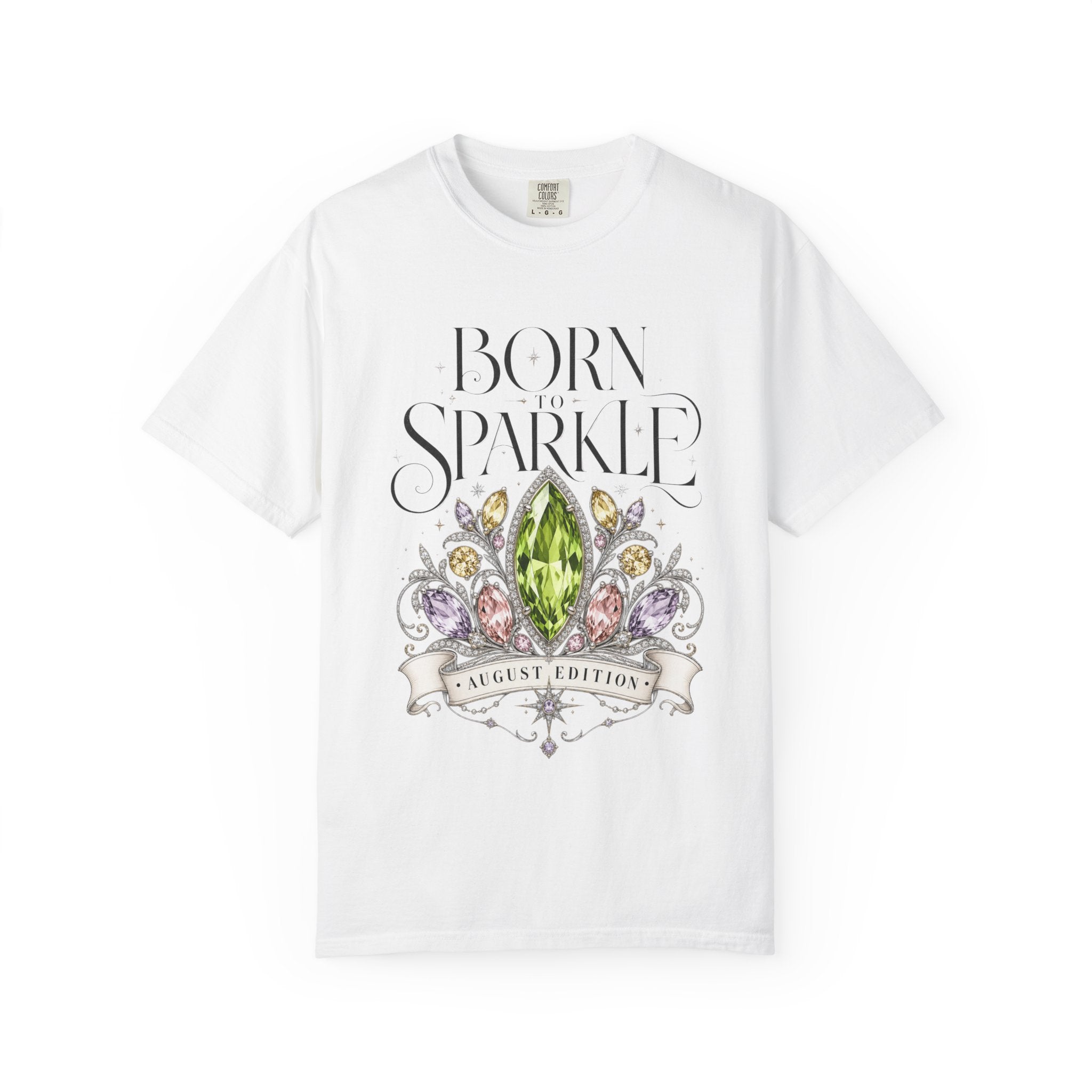 Born To Sparkle Tee - Comfort Colors