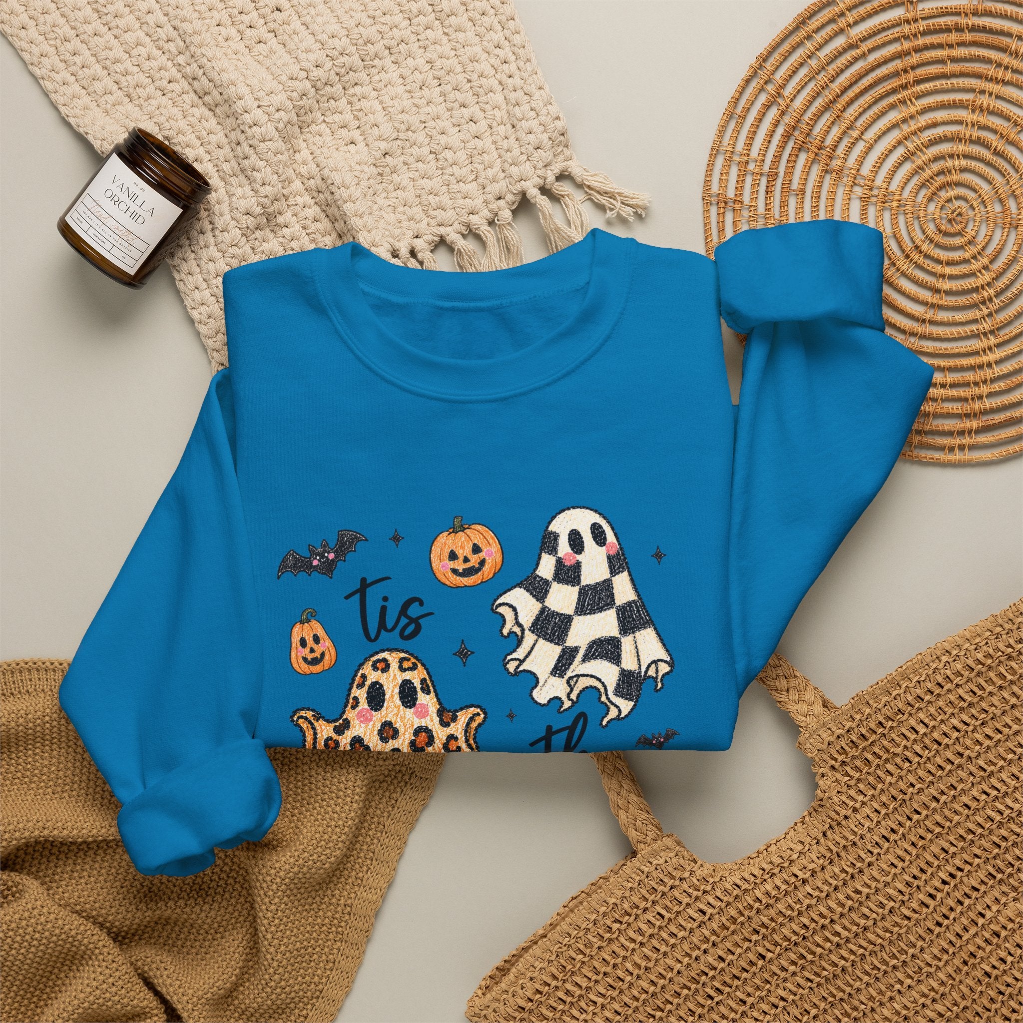 Tis The Season Halloween Sweatshirt - Gildan