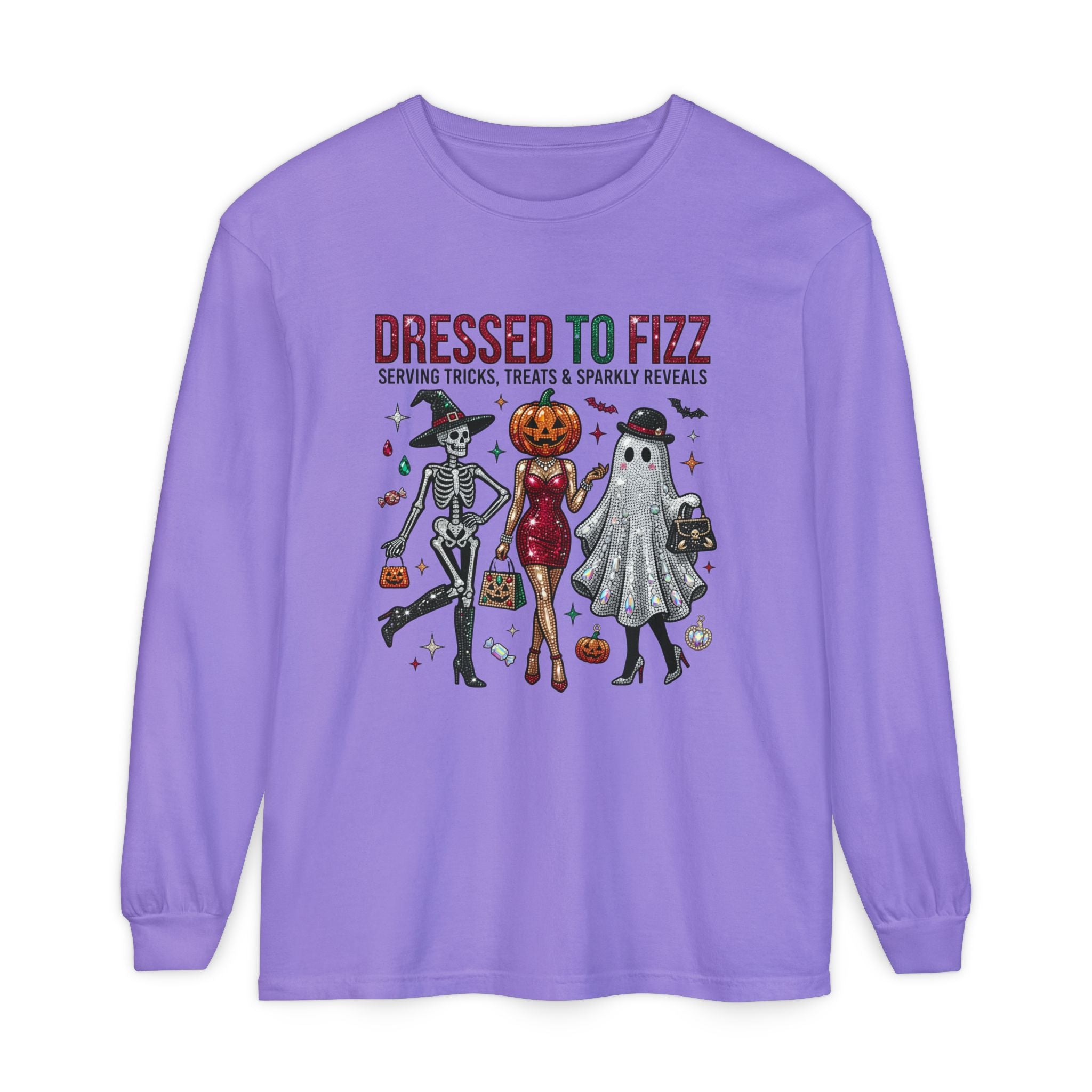 Dressed To Fizz Long Sleeve - Comfort Colors