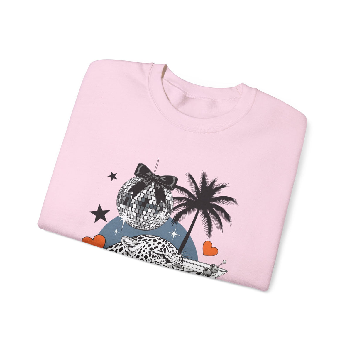 Disco Cheetah Sweatshirt - Gildan