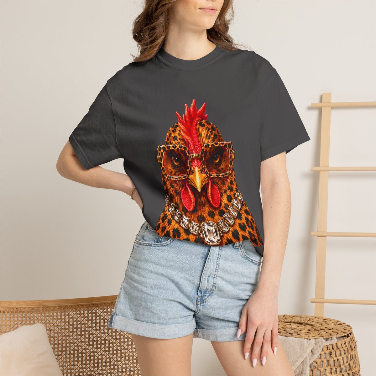 Sassy Chicken Tee - Comfort Colors