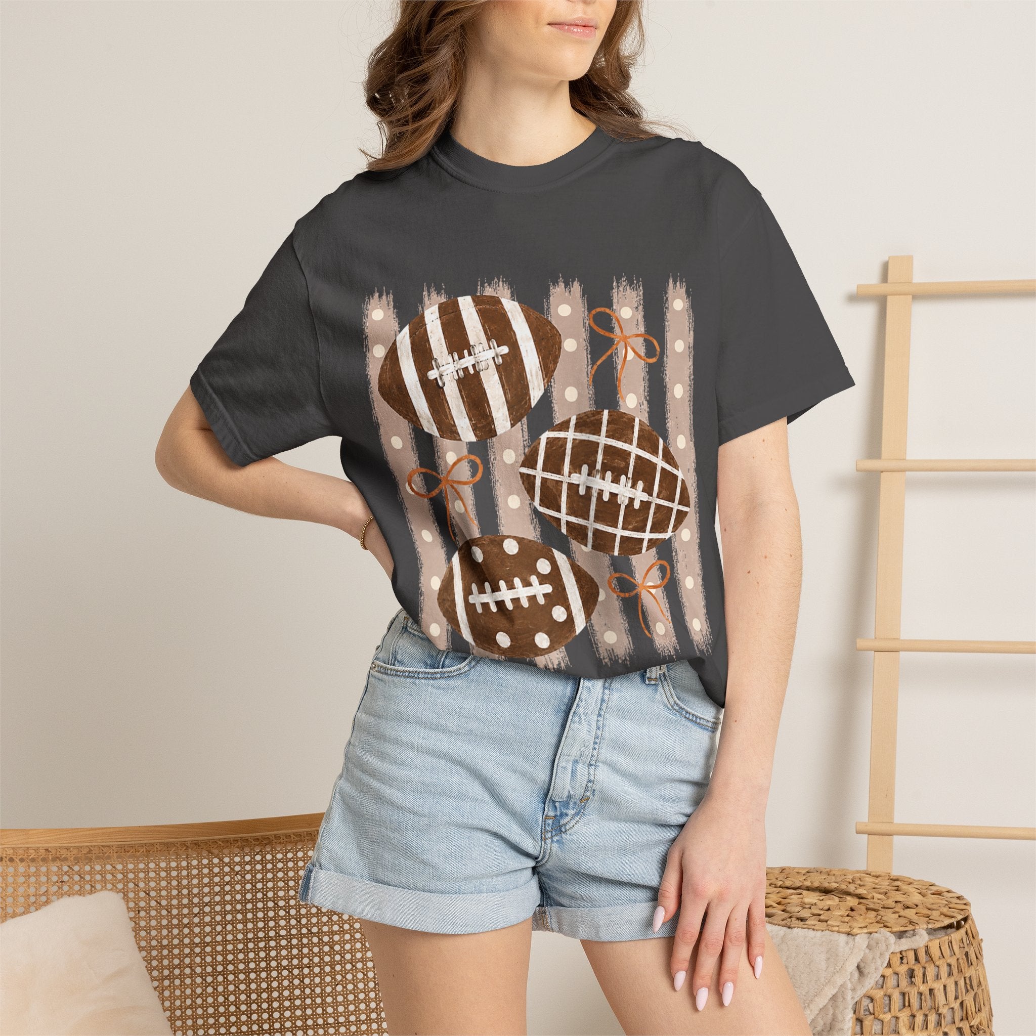 Football Time Tee - Comfort Colors