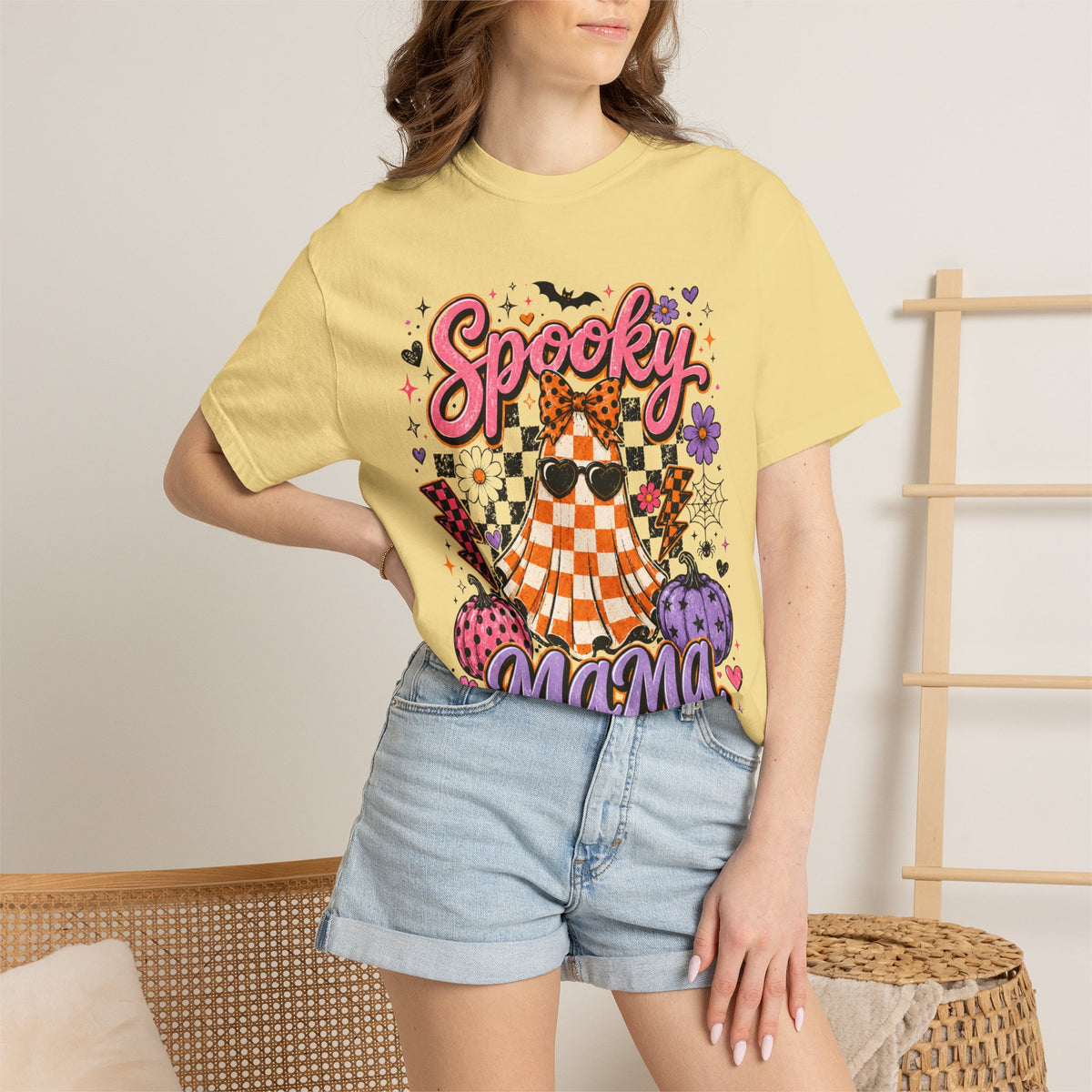 Spooky Mama Tee - Comfort Colors
