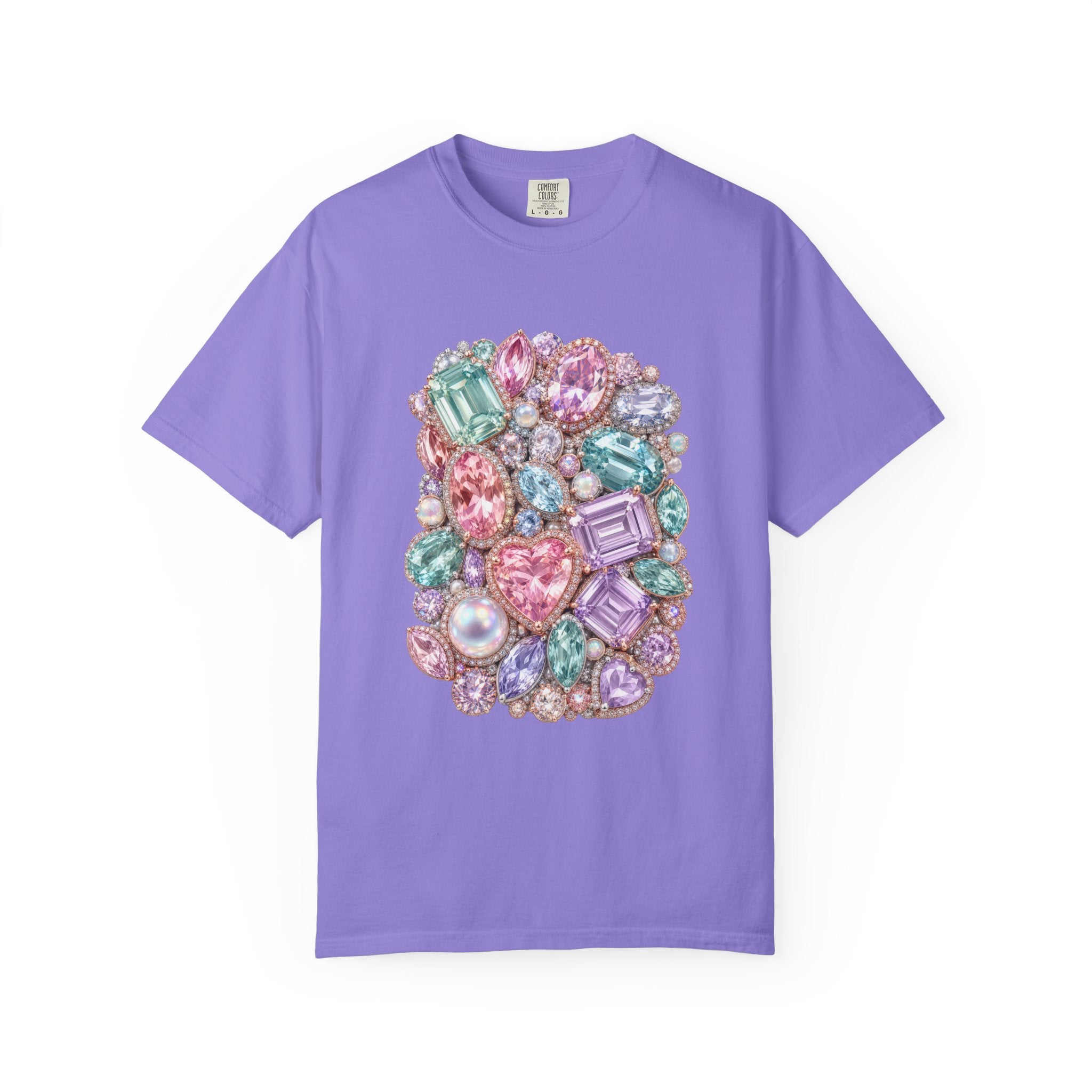 Halo Gemstone Tee - Comfort Colors