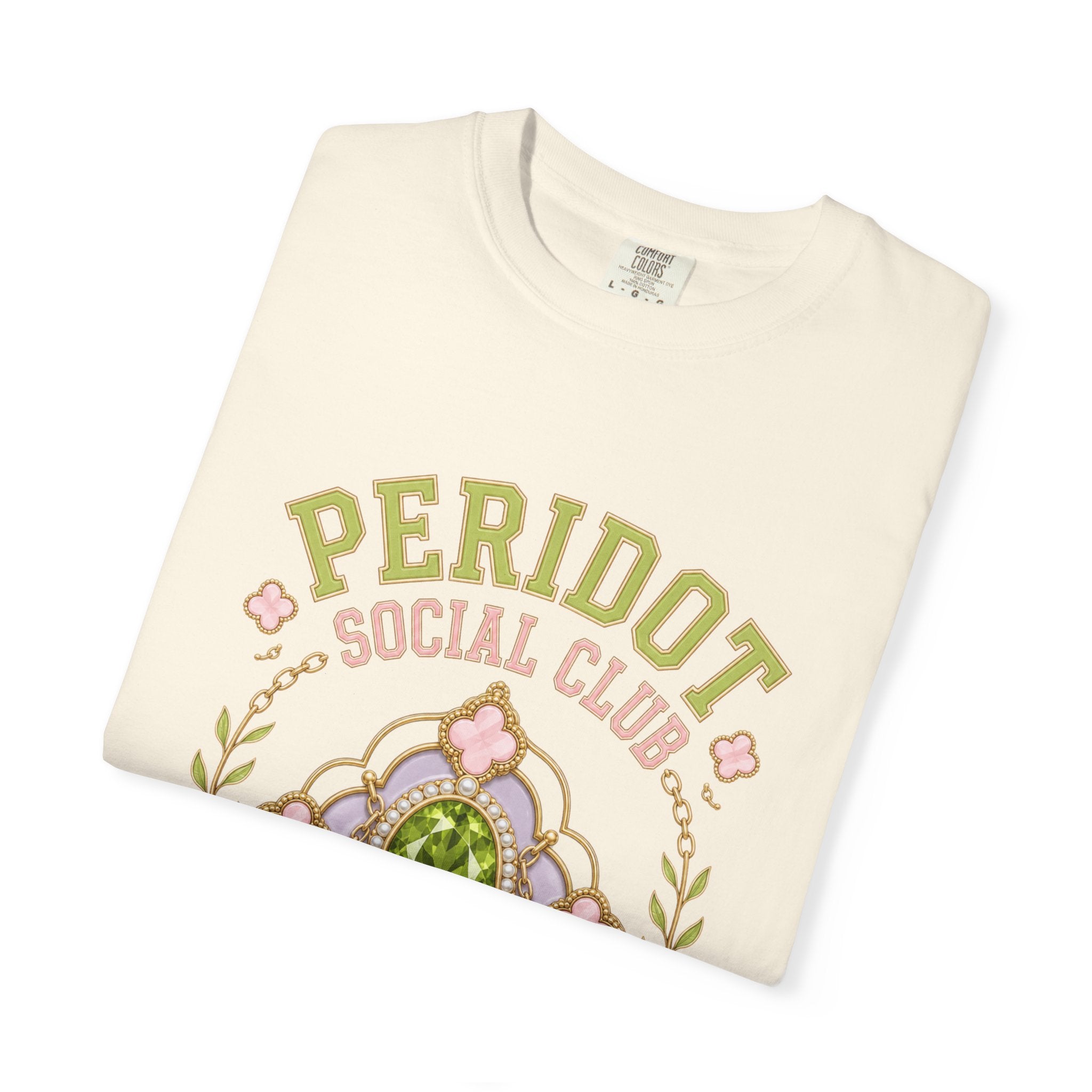 Peridot Social Club Tee - Comfort Colors