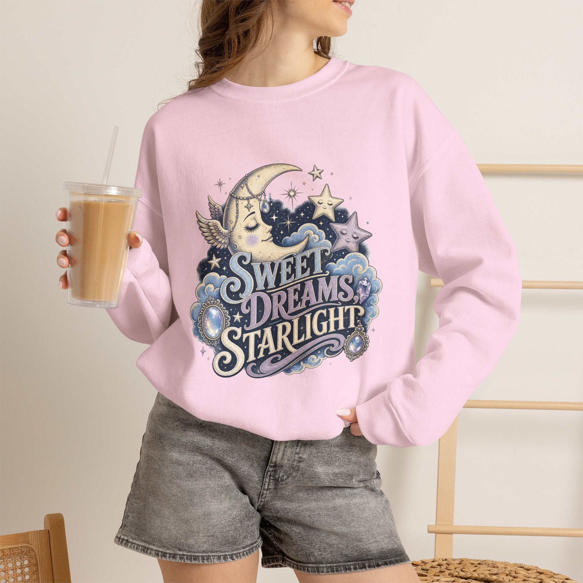 Sweet Dreams Starlight Sweatshirt - Gildan