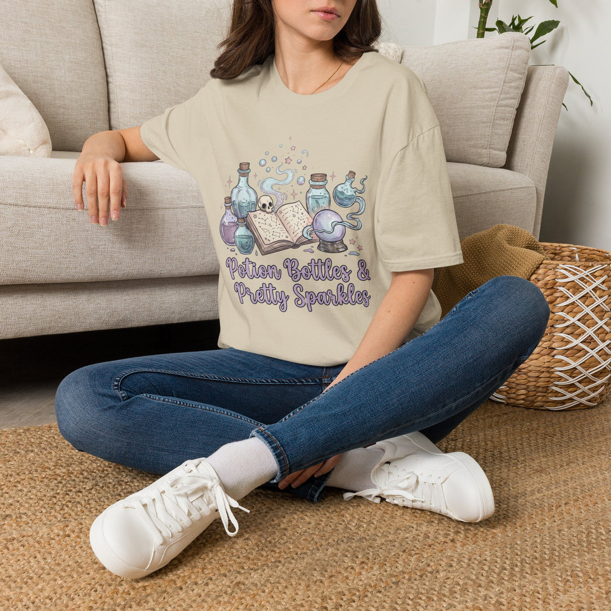 Potion Bottles and Pretty Sparkles Tee - Gildan