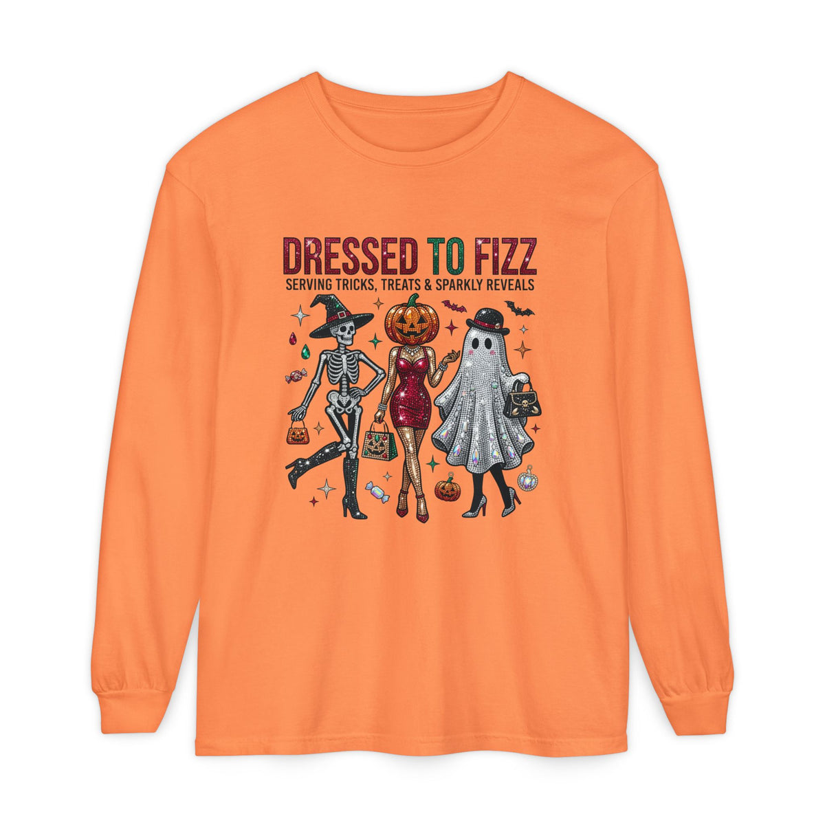 Dressed To Fizz Long Sleeve - Comfort Colors