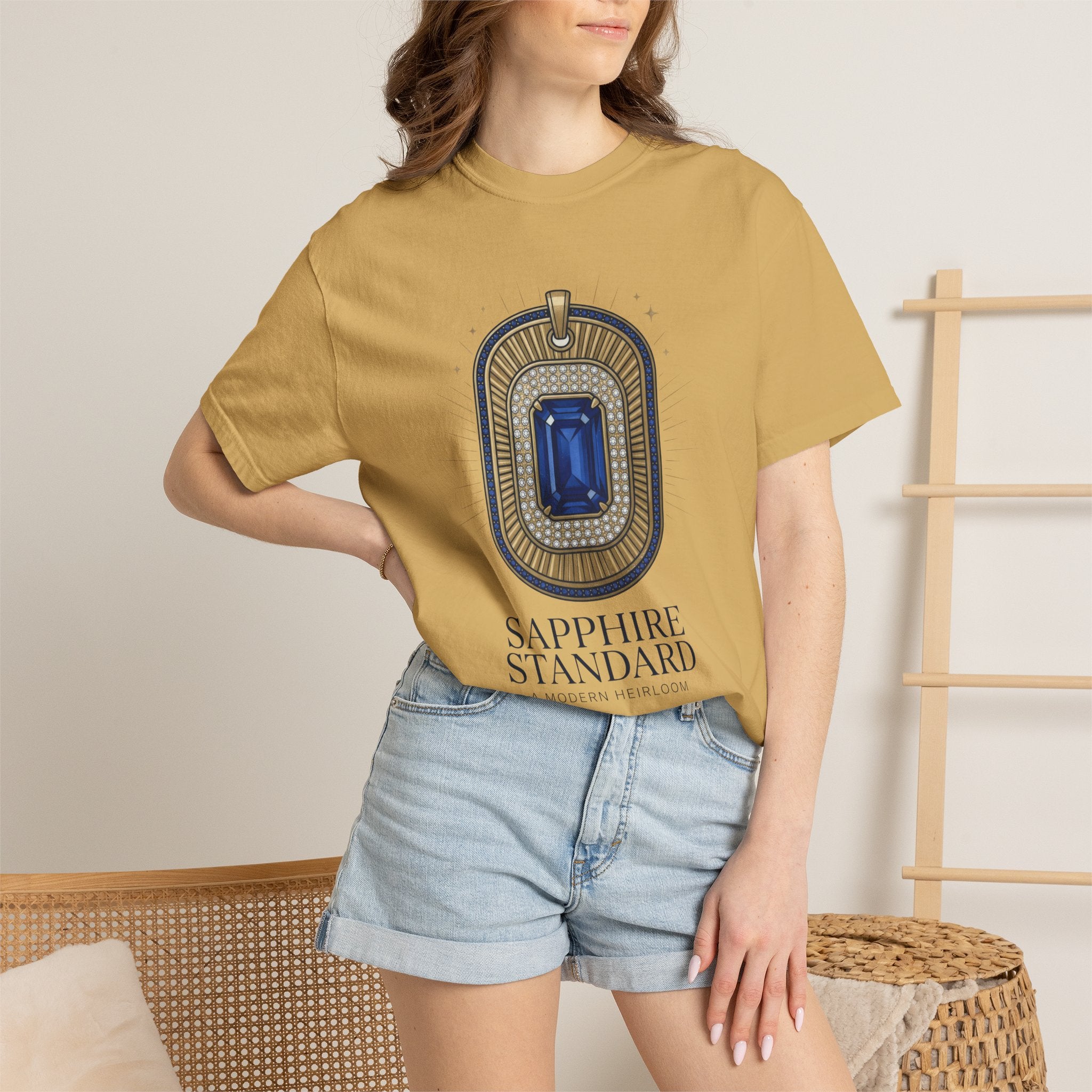 The Sapphire Standard Tee - Comfort Colors