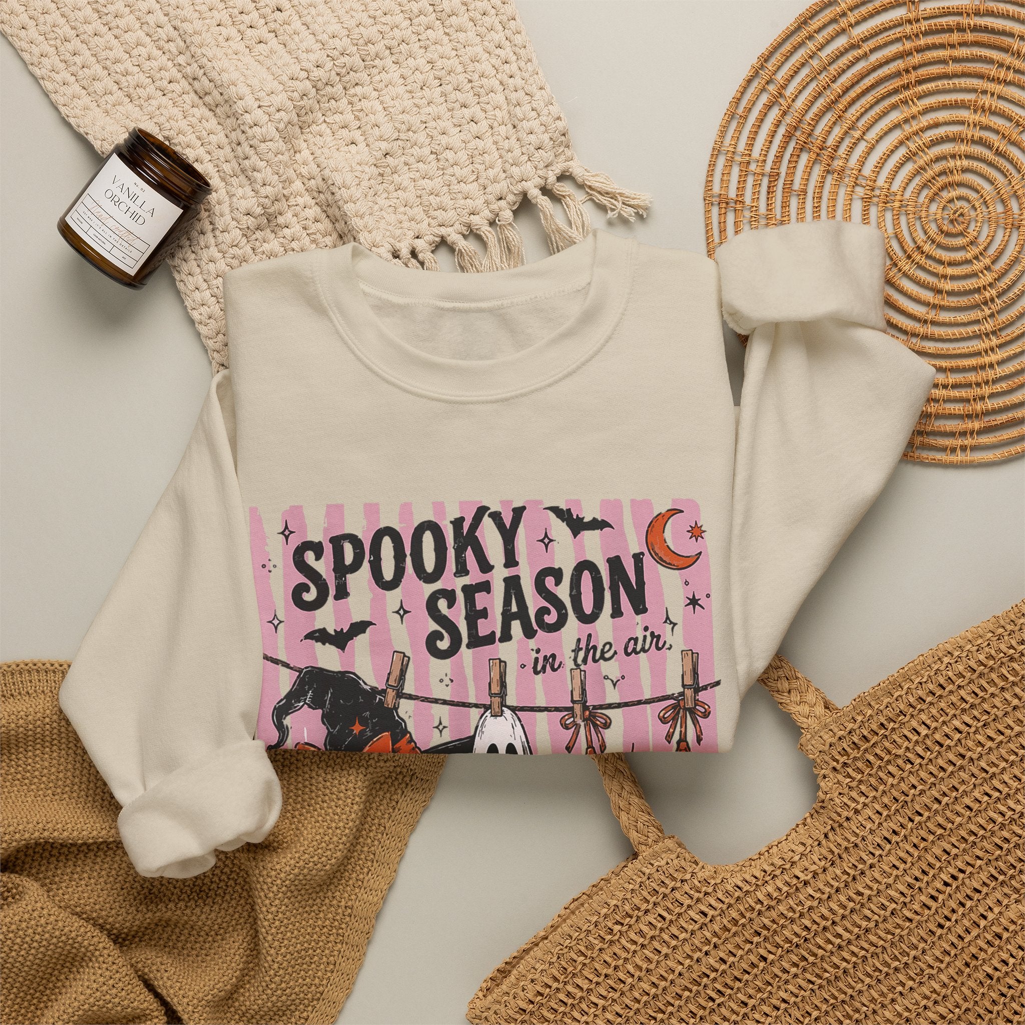 Spooky Season In The Air Sweatshirt - Gildan