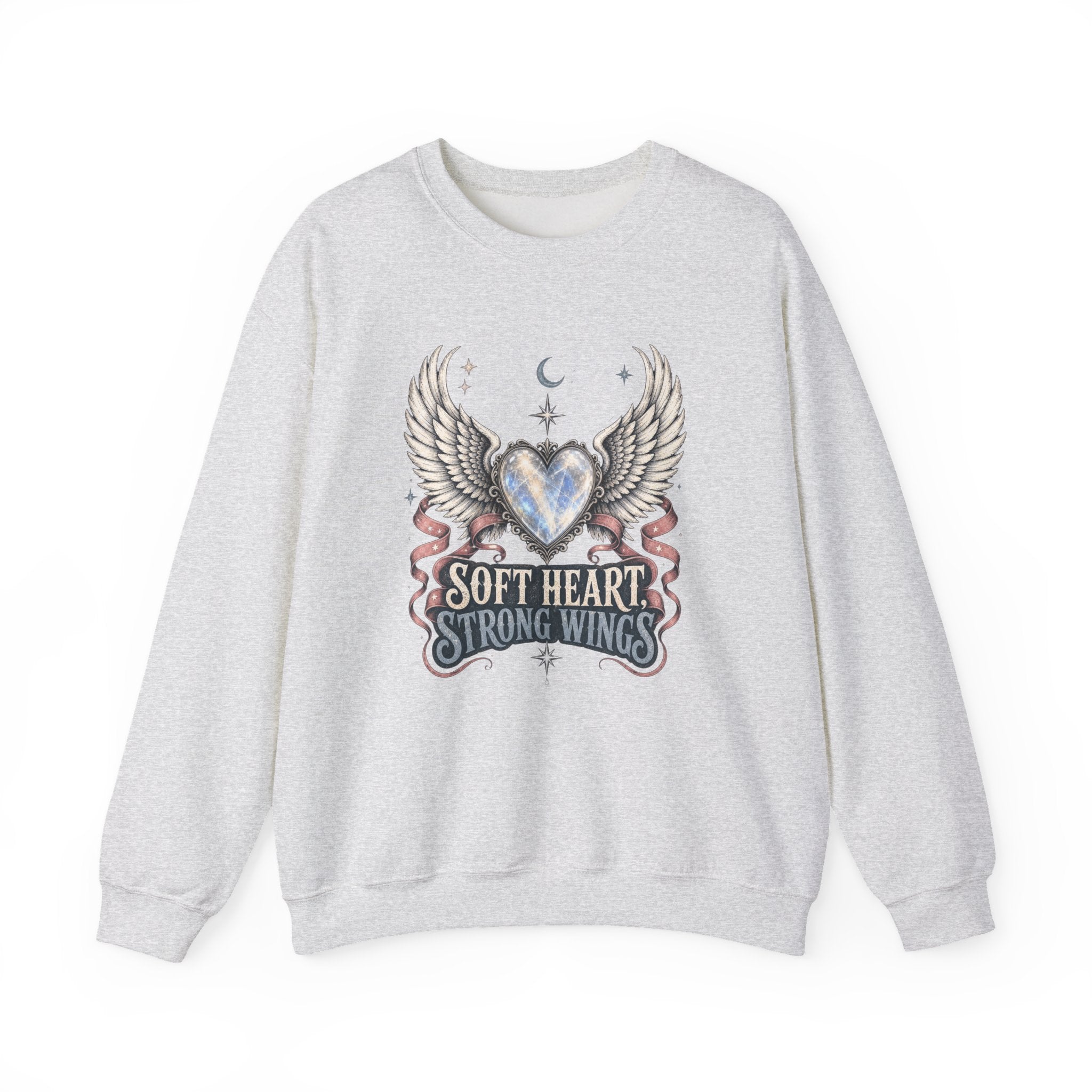 Soft Heart Strong Wings Sweatshirt - Gildan