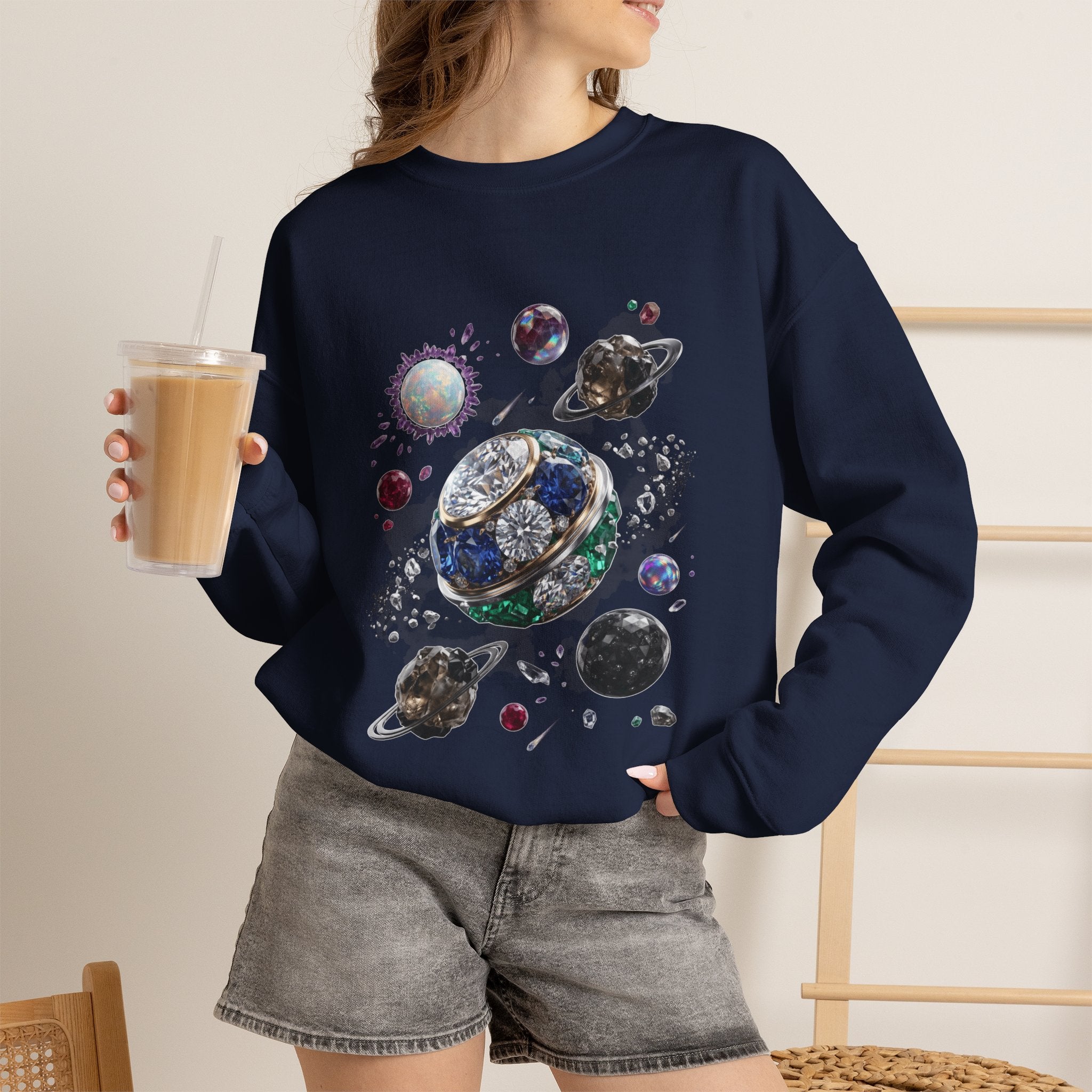 Cosmic Nebula Sweatshirt - Gildan