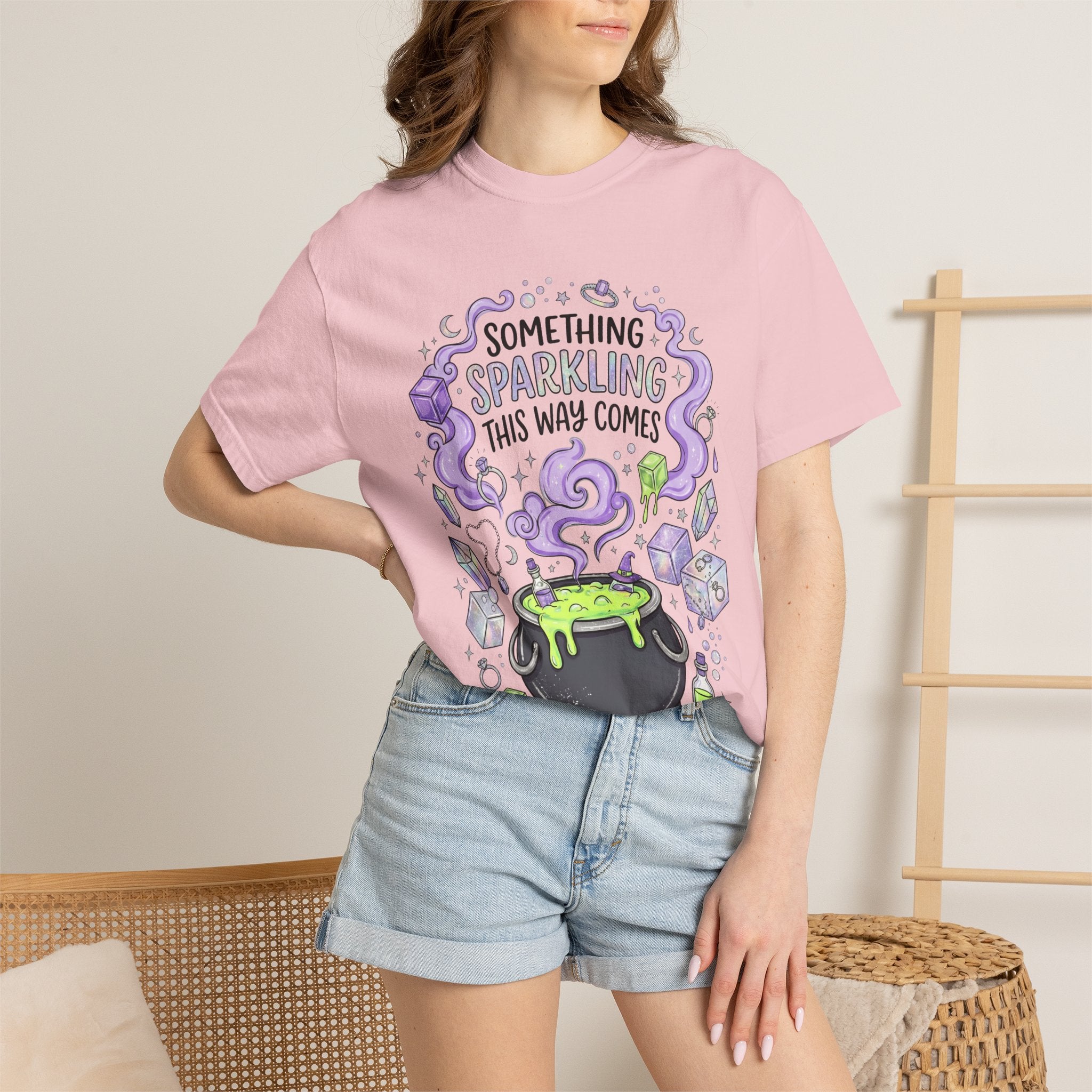 The Spooky Cauldron Tee - Comfort Colors