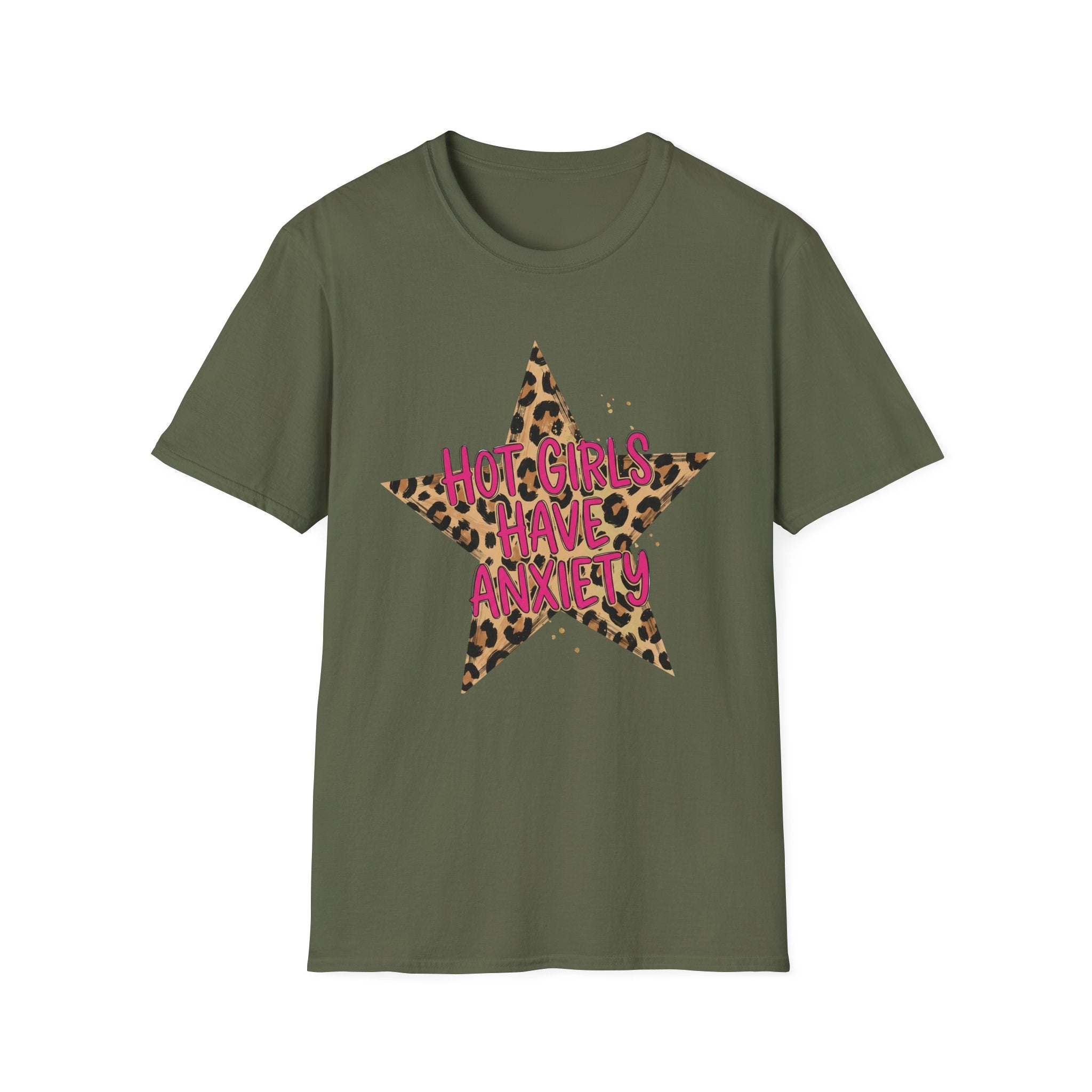 Hot Girls Have Anxiety Tee- Gildan