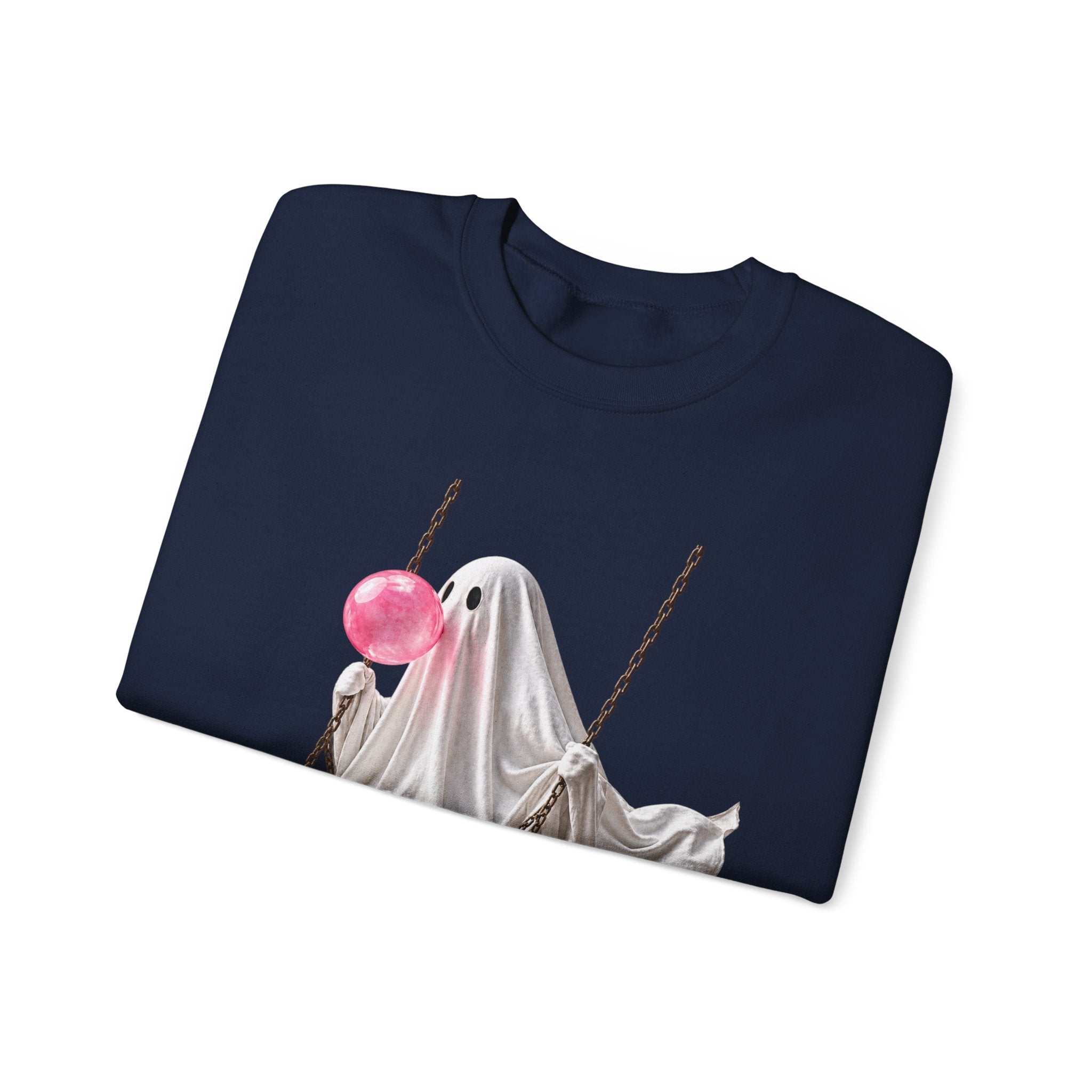 Bubblegum Ghost Sweatshirt - Gildan