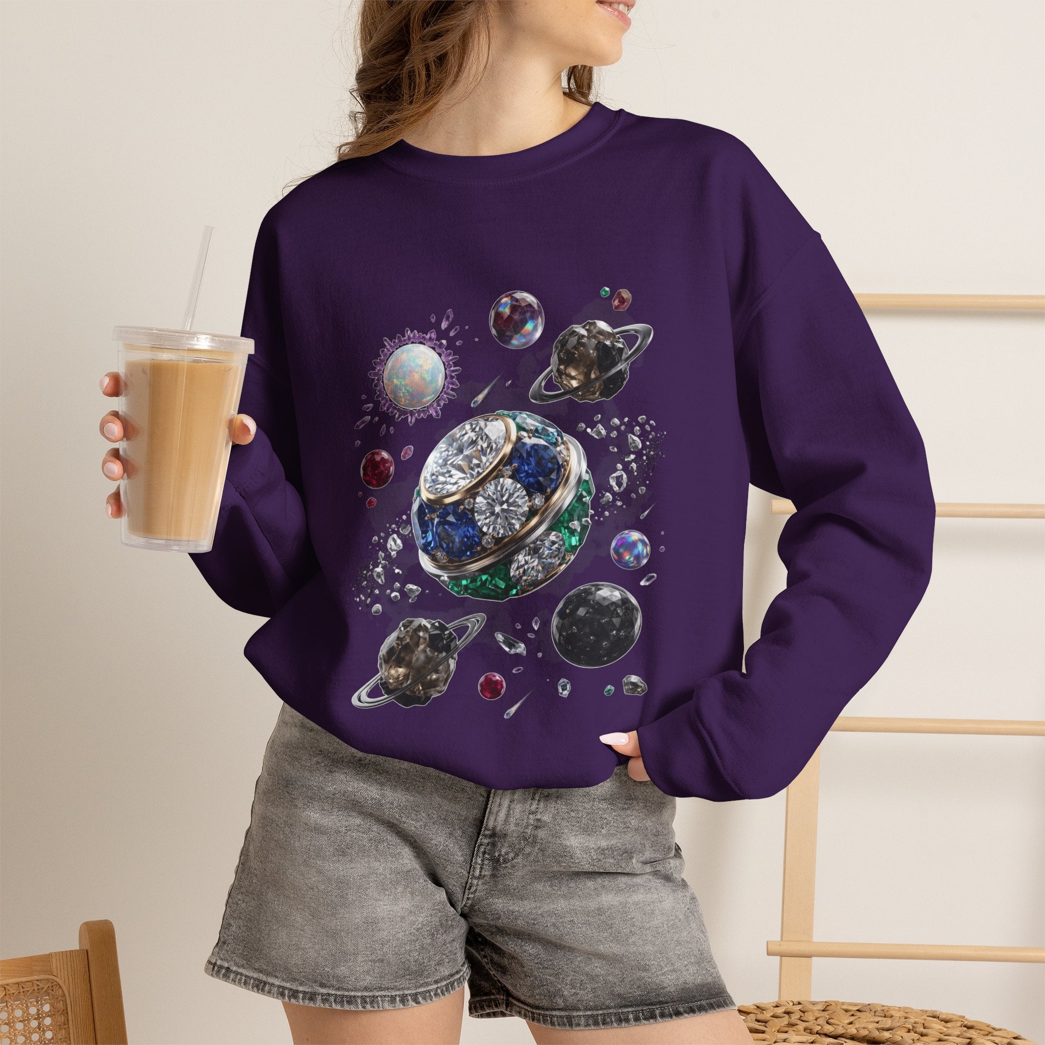 Cosmic Nebula Sweatshirt - Gildan