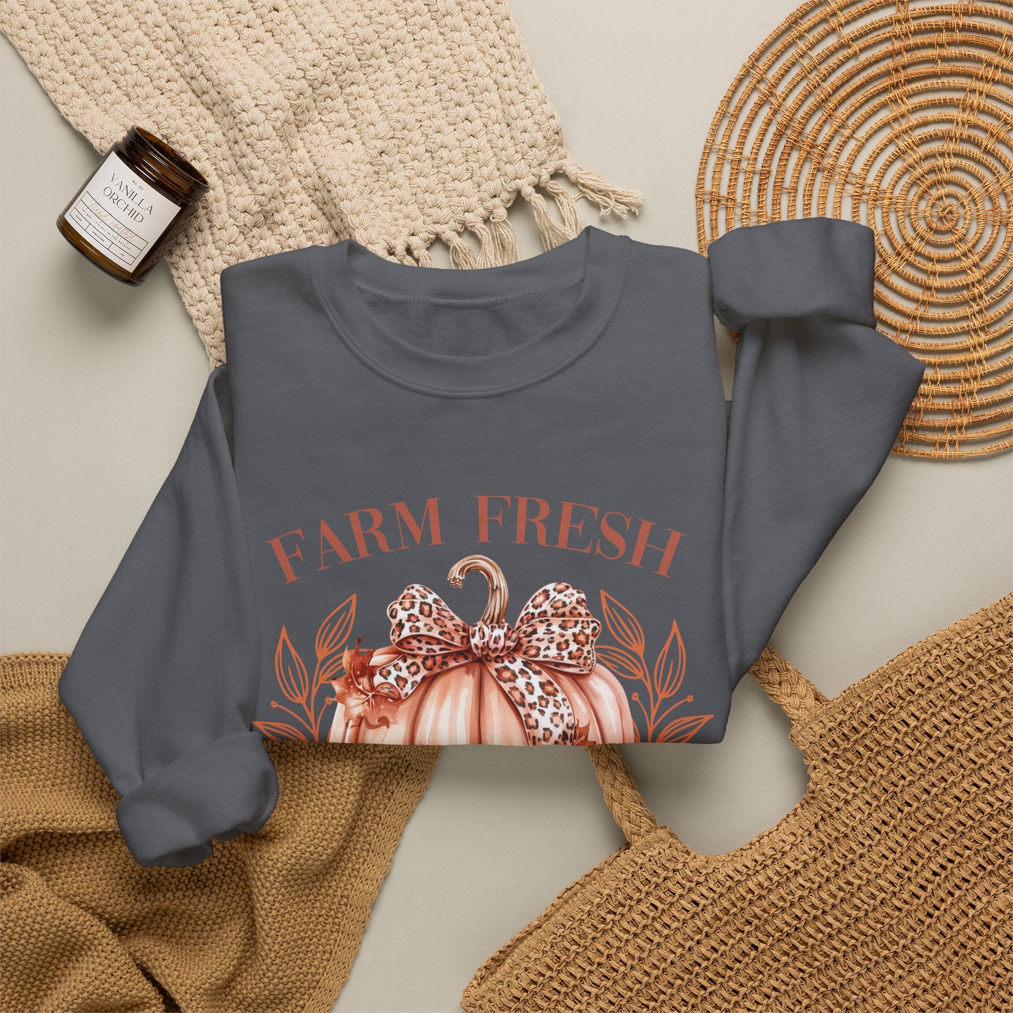 Farm Fresh Pumpkins Sweatshirt - Gildan