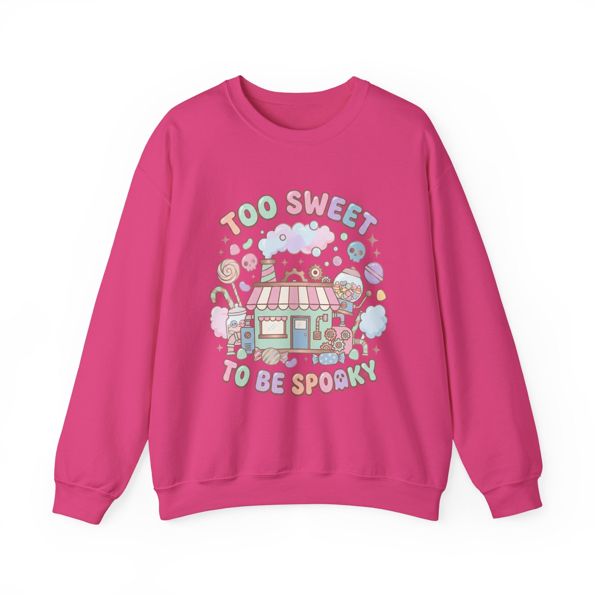 Too Sweet To Be Spooky Sweatshirt - Gildan