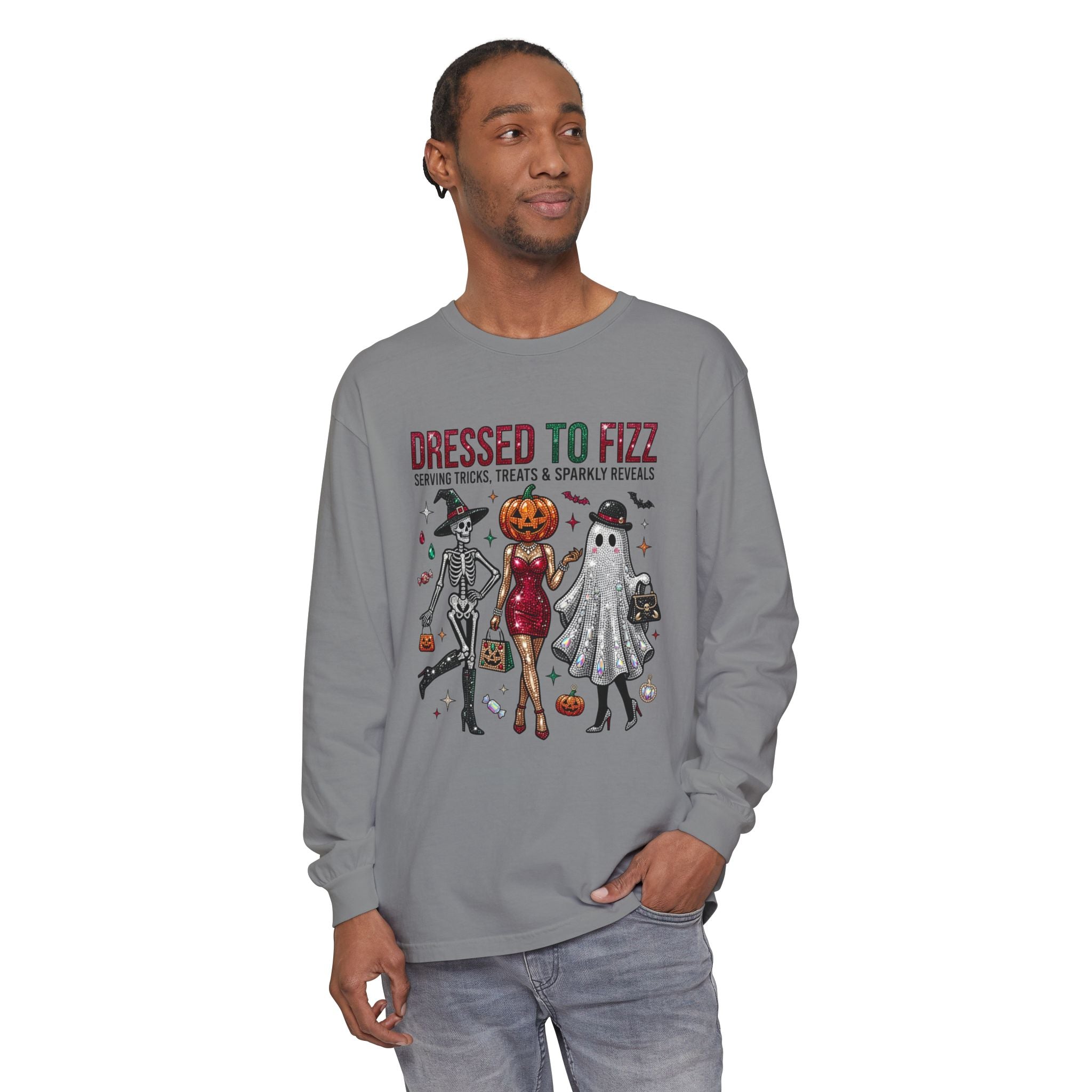 Dressed To Fizz Long Sleeve - Comfort Colors