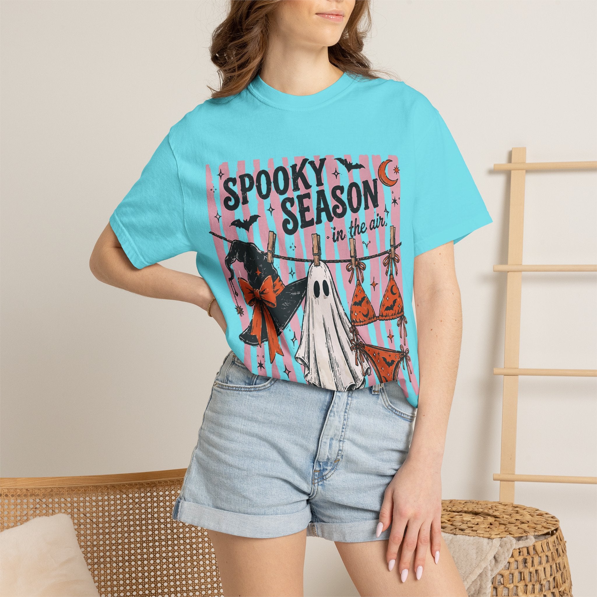 Spooky Season In The Air Tee - Comfort Colors