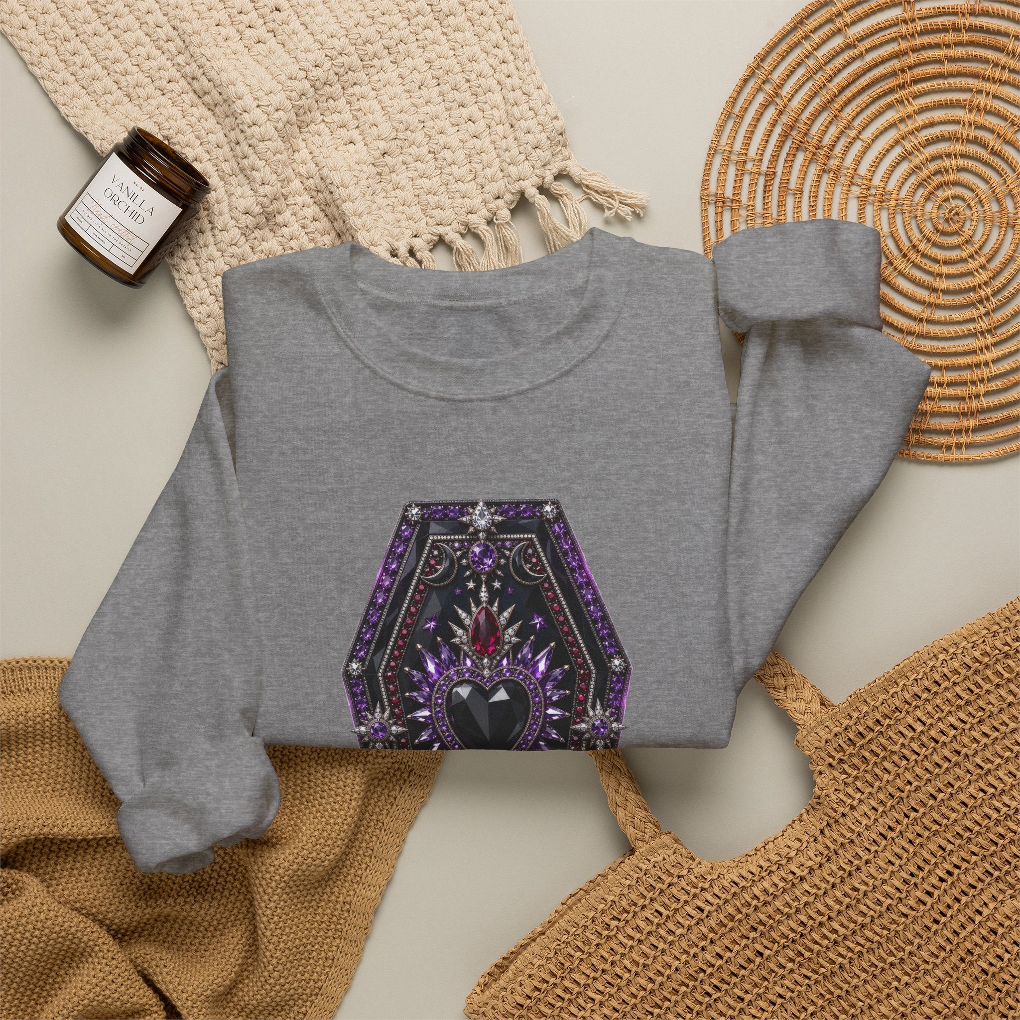 The Jeweled Crypt Sweatshirt - Gildan