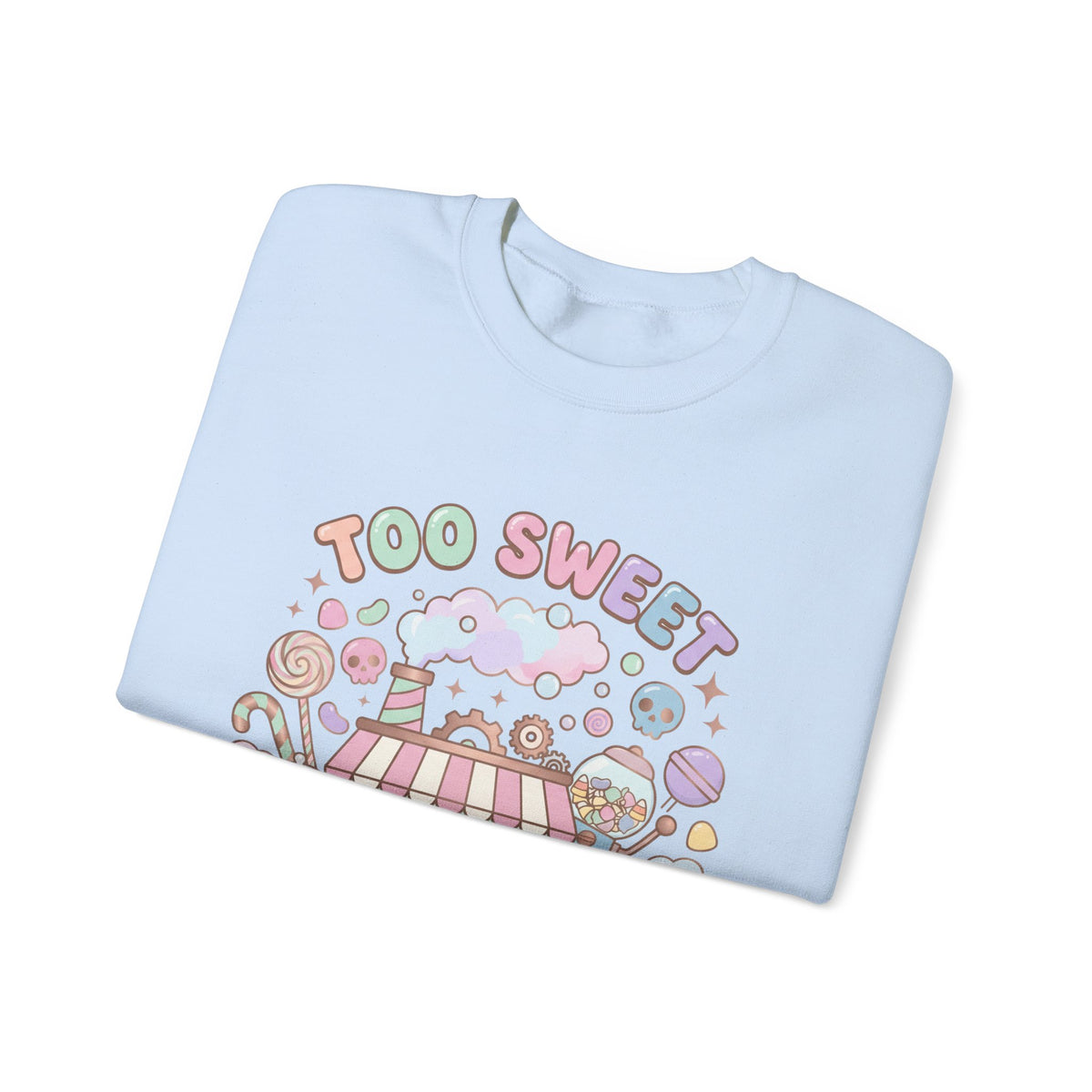 Too Sweet To Be Spooky Sweatshirt - Gildan