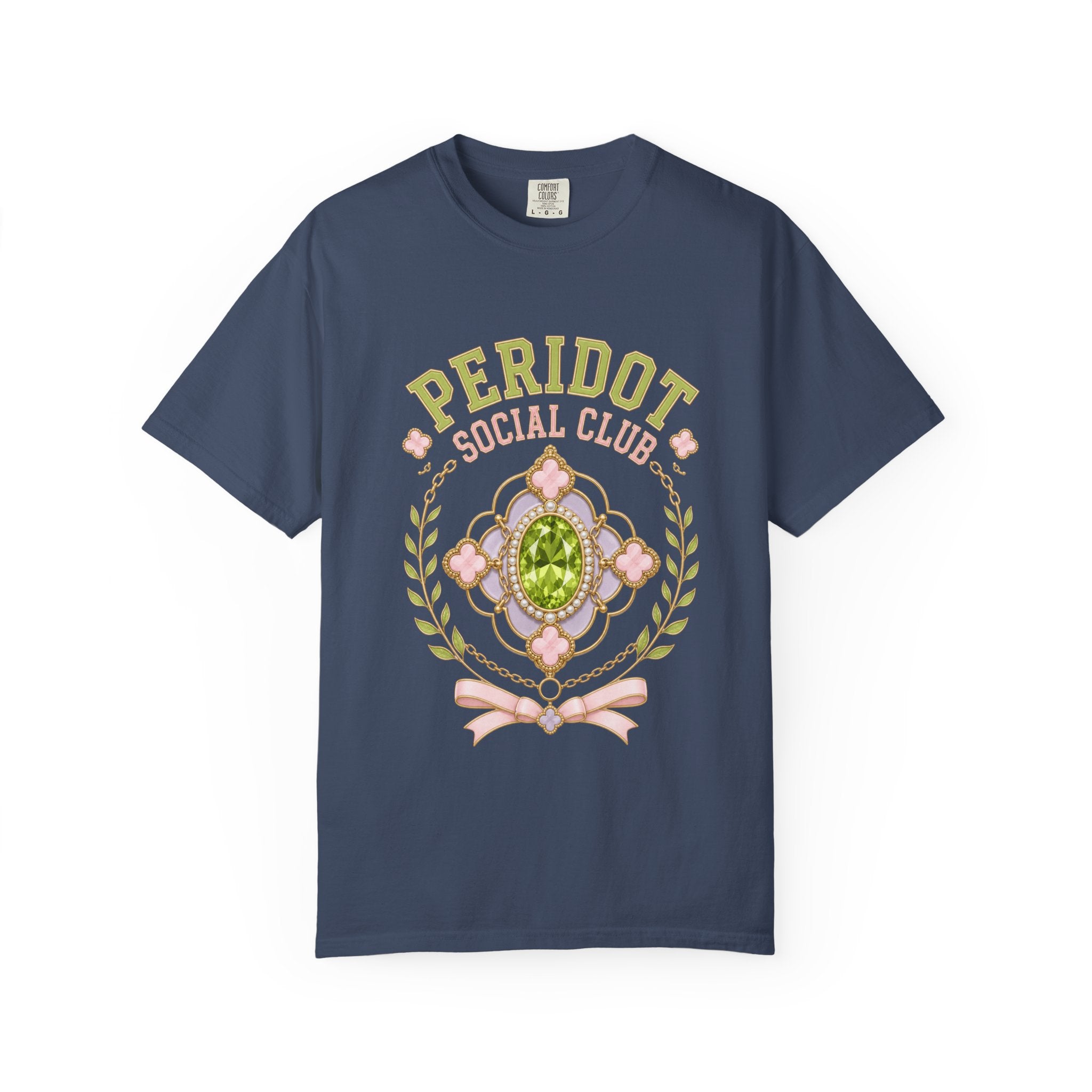 Peridot Social Club Tee - Comfort Colors
