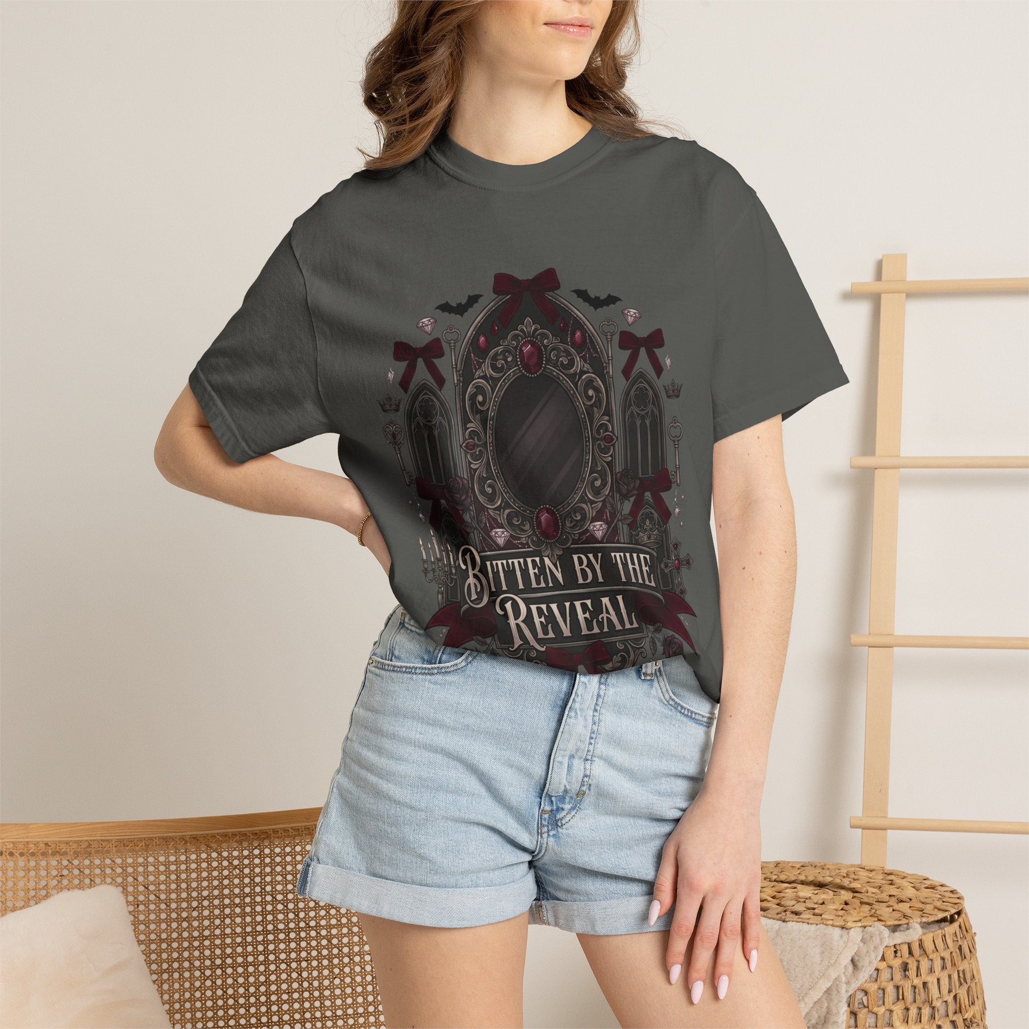 Bitten By The Reveal Tee - Comfort Colors