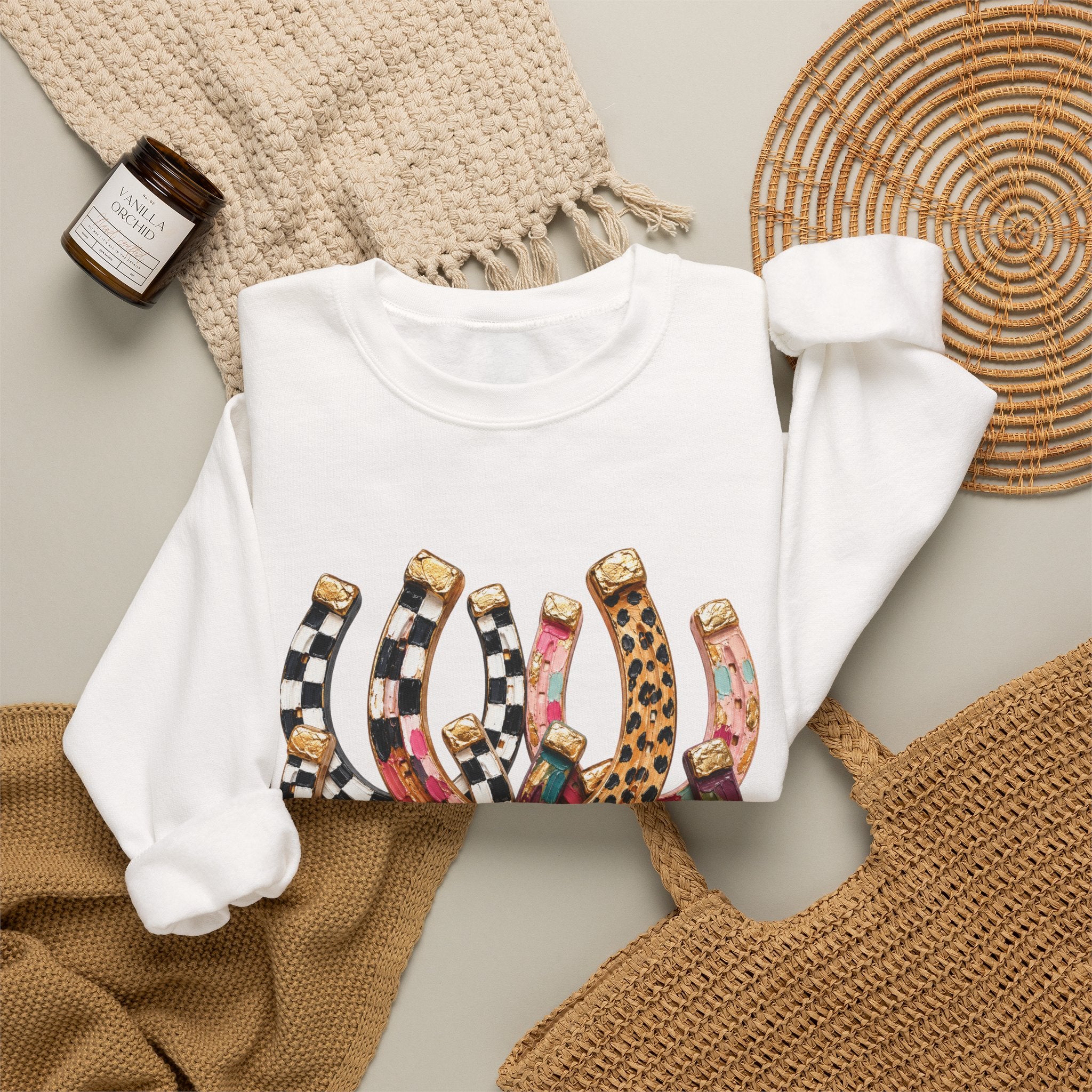 Lucky in the Wild Sweatshirt - Gildan