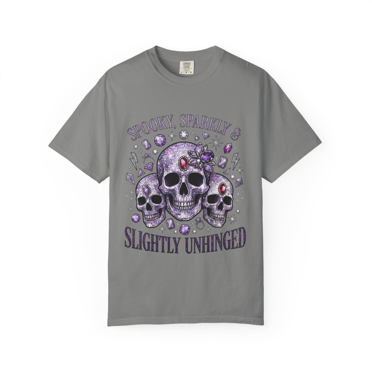 Spooky and Sparkly Tee - Comfort Colors