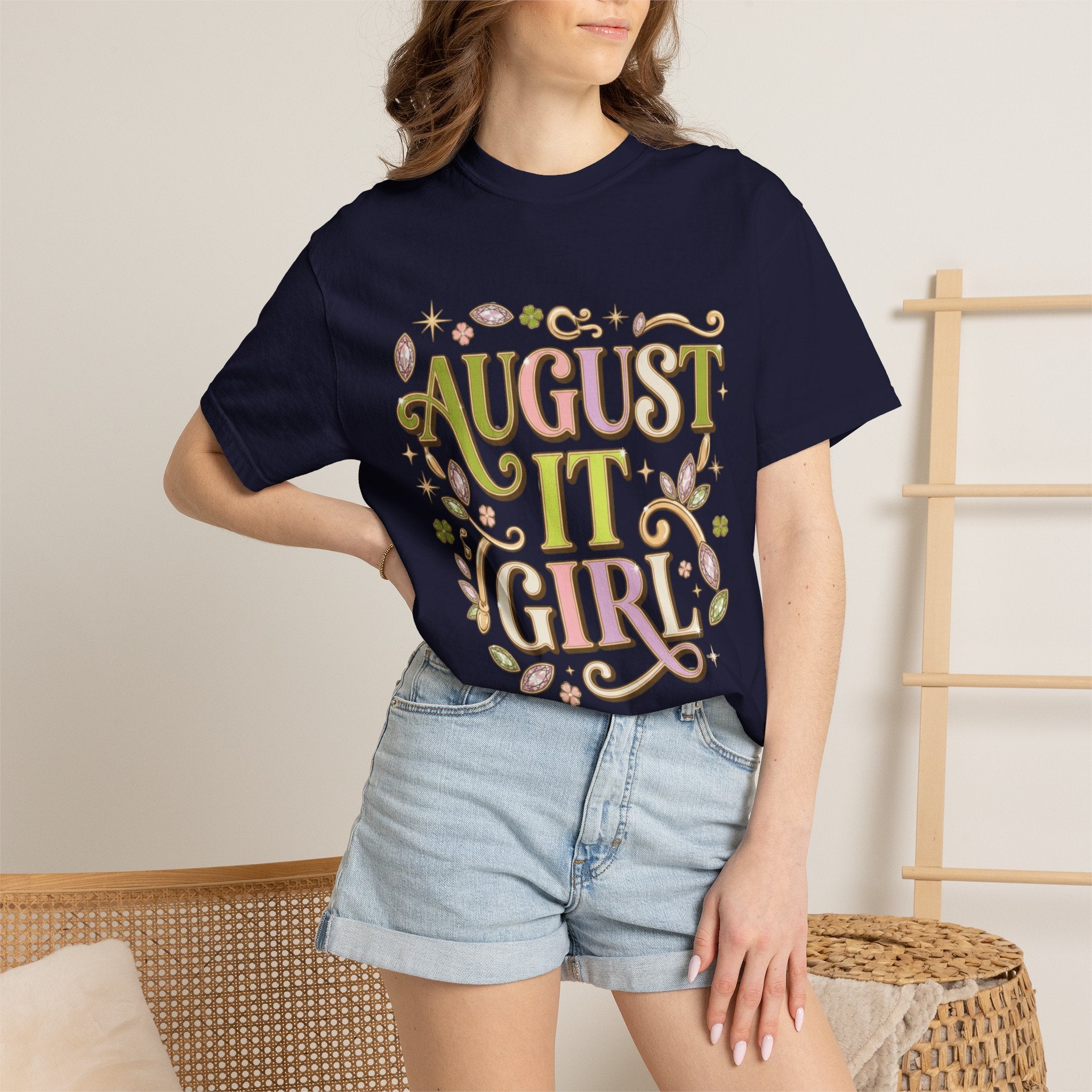 August It Girl Tee - Comfort Colors
