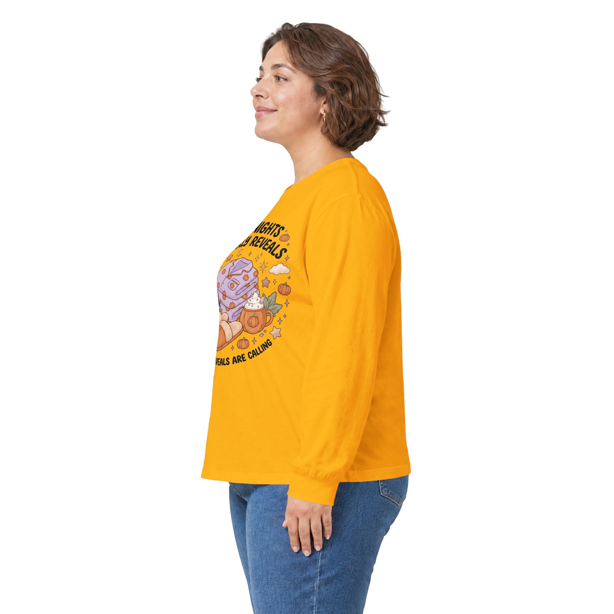 Cozy Nights Long Sleeve Tee - Gildan