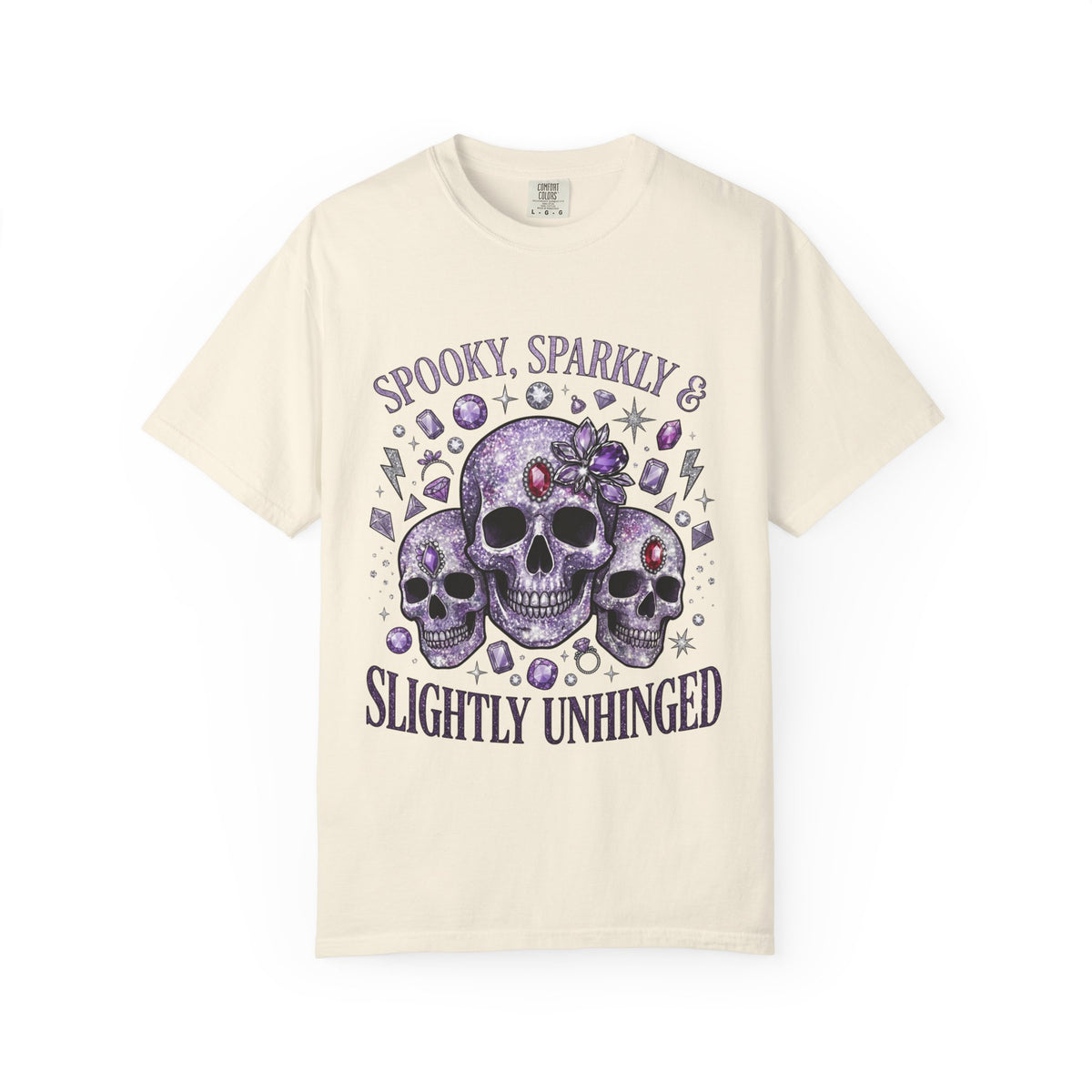 Spooky and Sparkly Tee - Comfort Colors