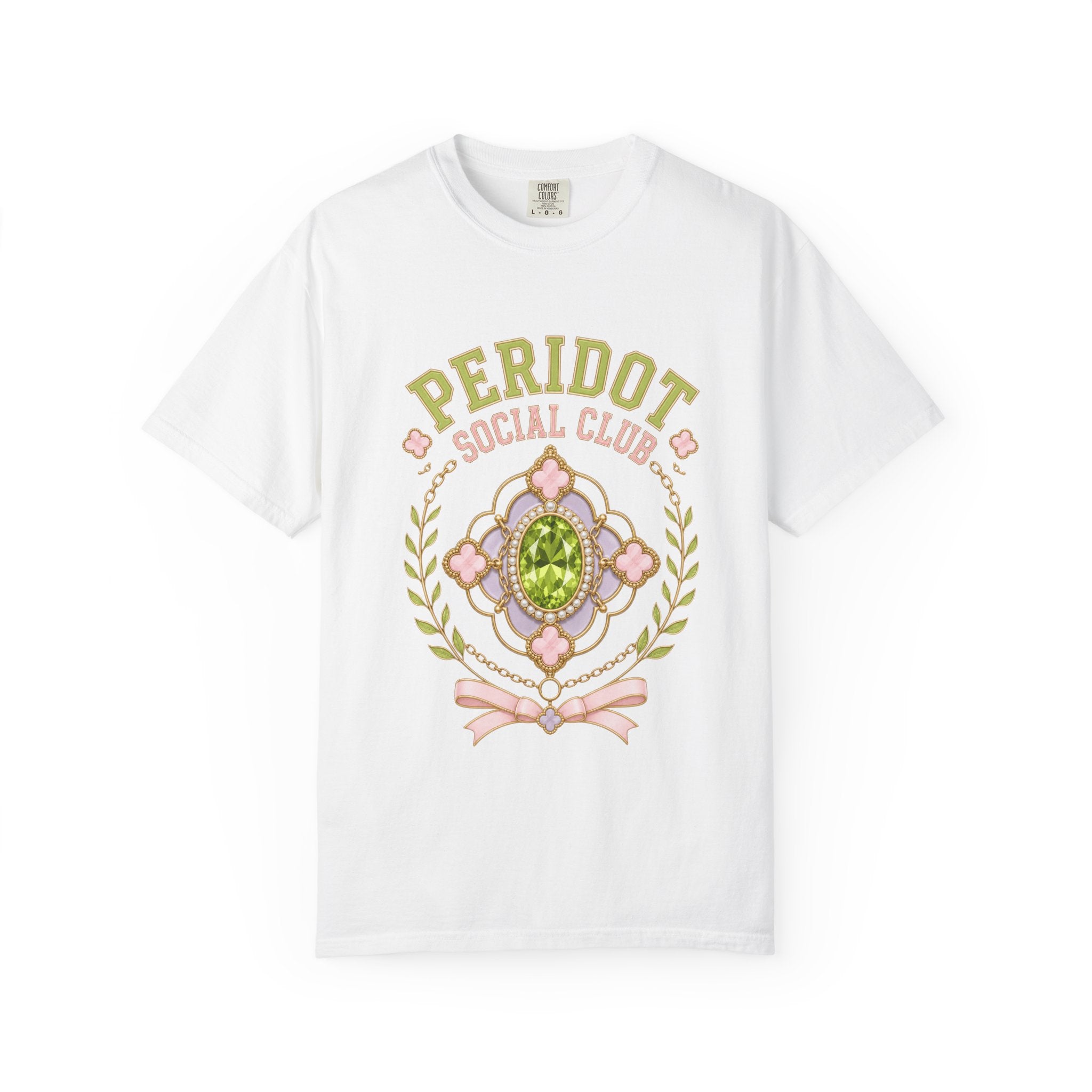 Peridot Social Club Tee - Comfort Colors