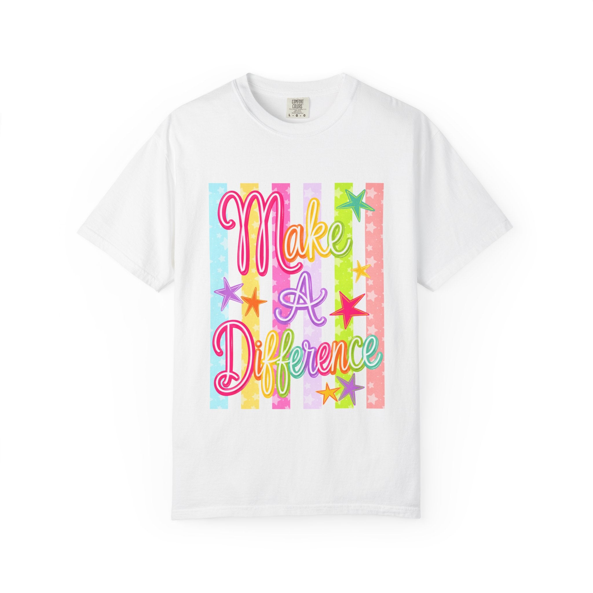 Make a Difference Tee - Comfort Colors