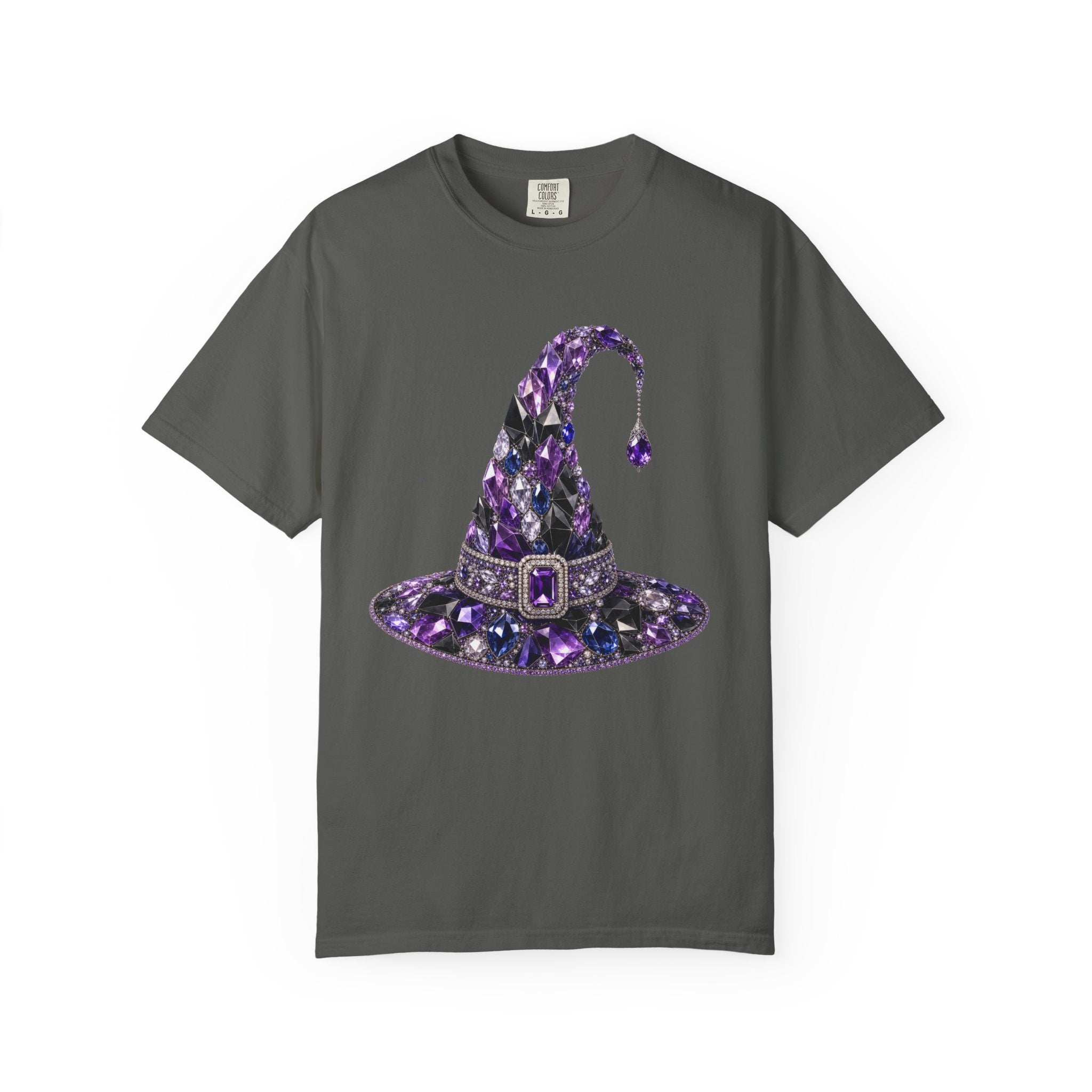 Jeweled Witches Hat Tee - Comfort Colors