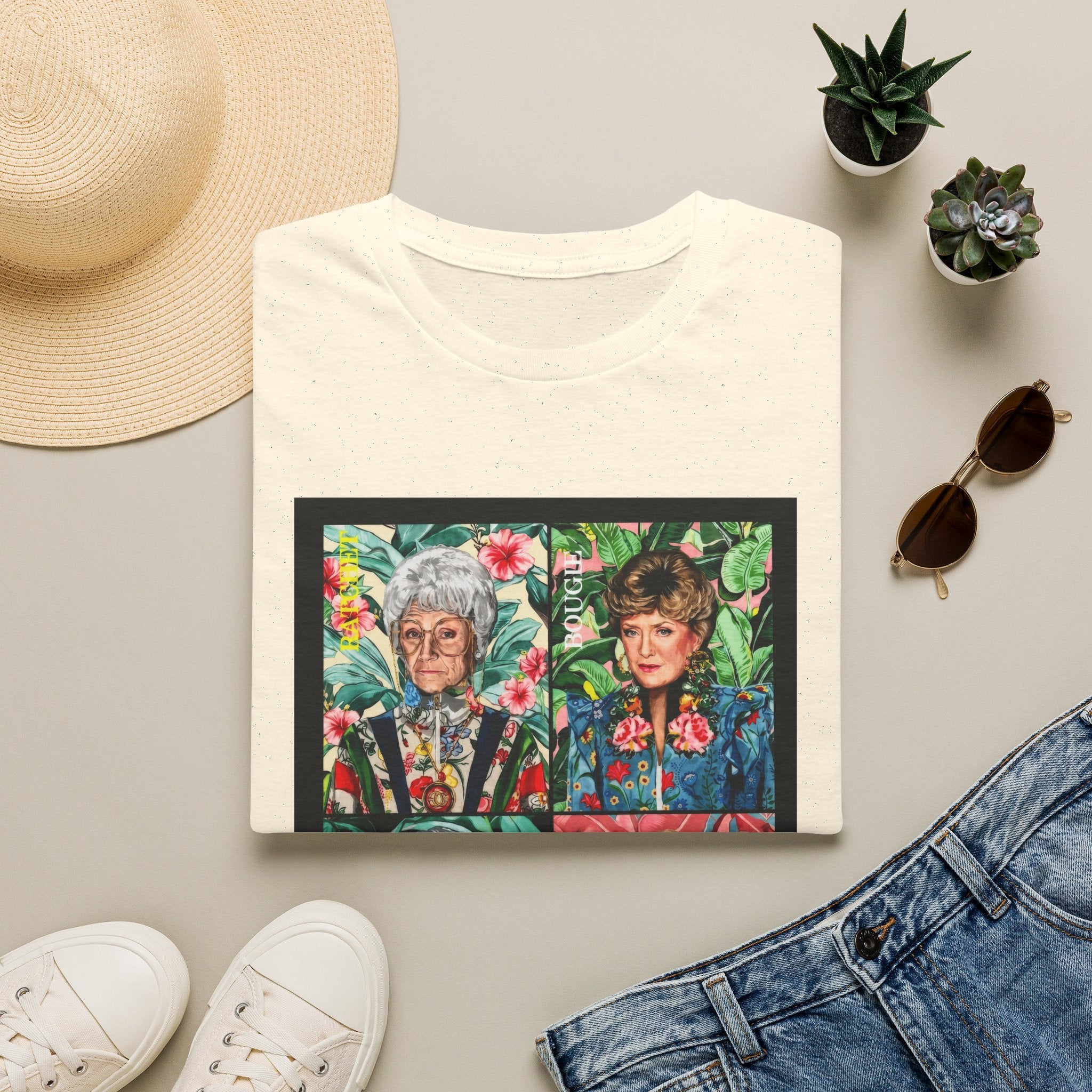 Golden Baddies Tee - Gildan
